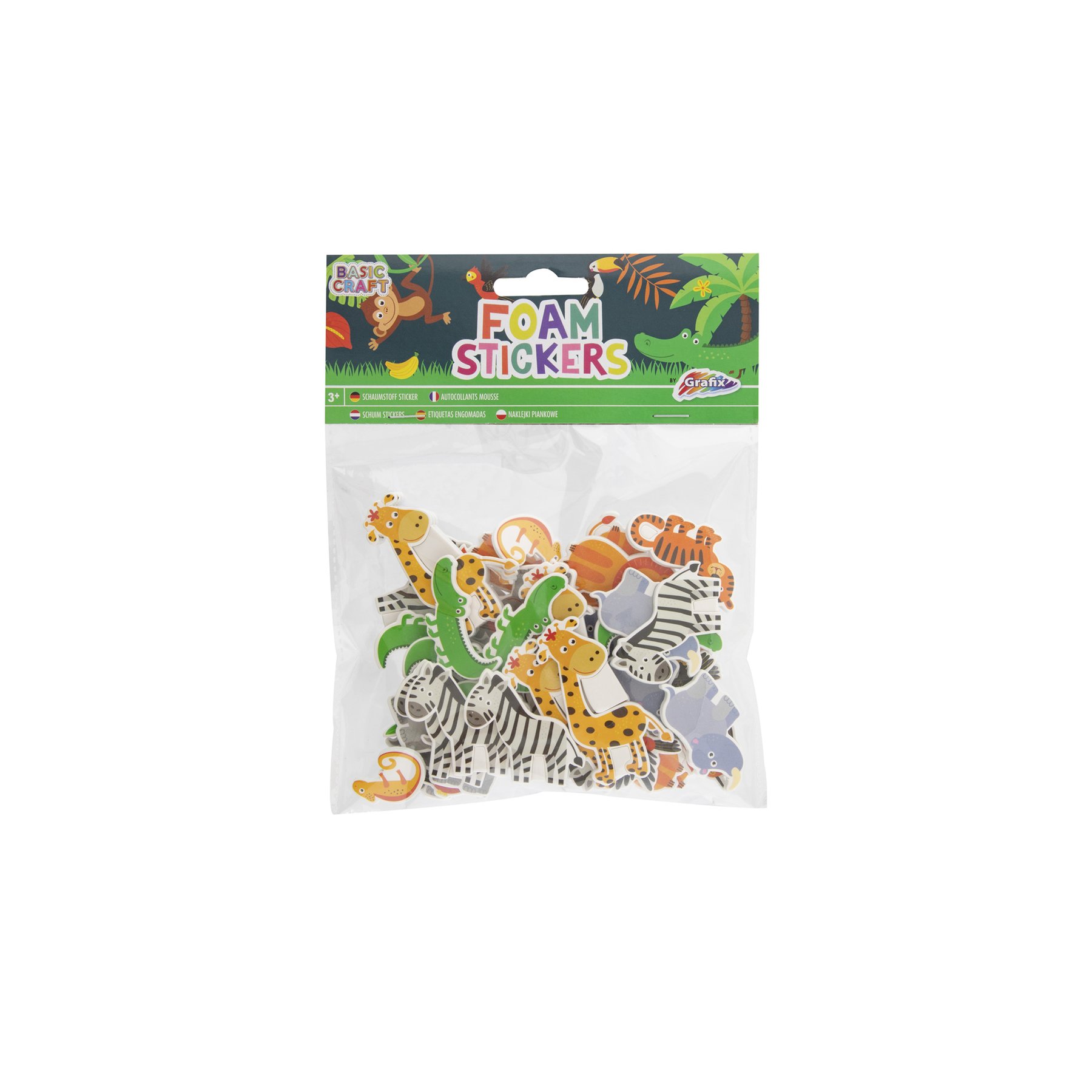Moxy Foam Stickers Jungle