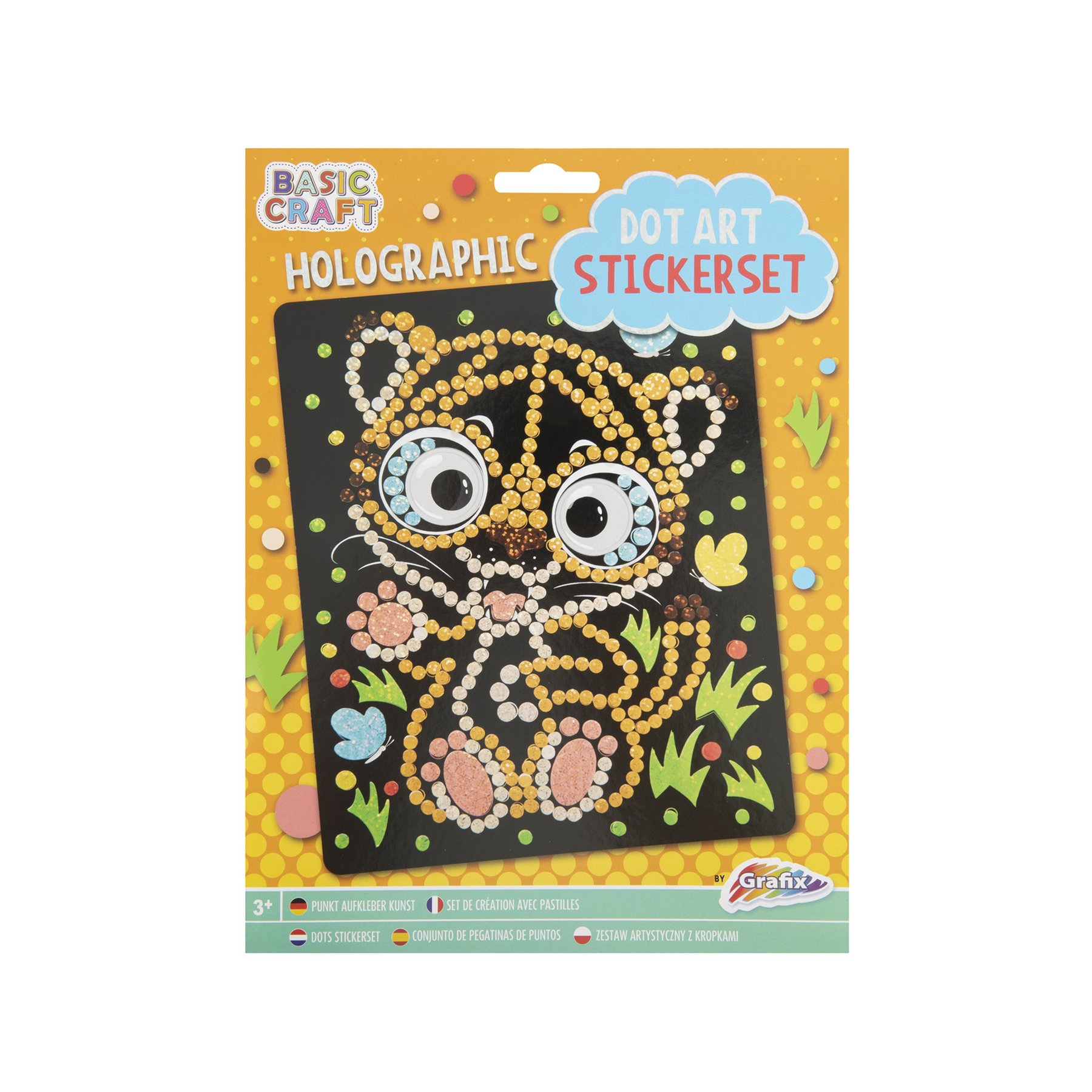 Moxy Bead art sticker set Tiger