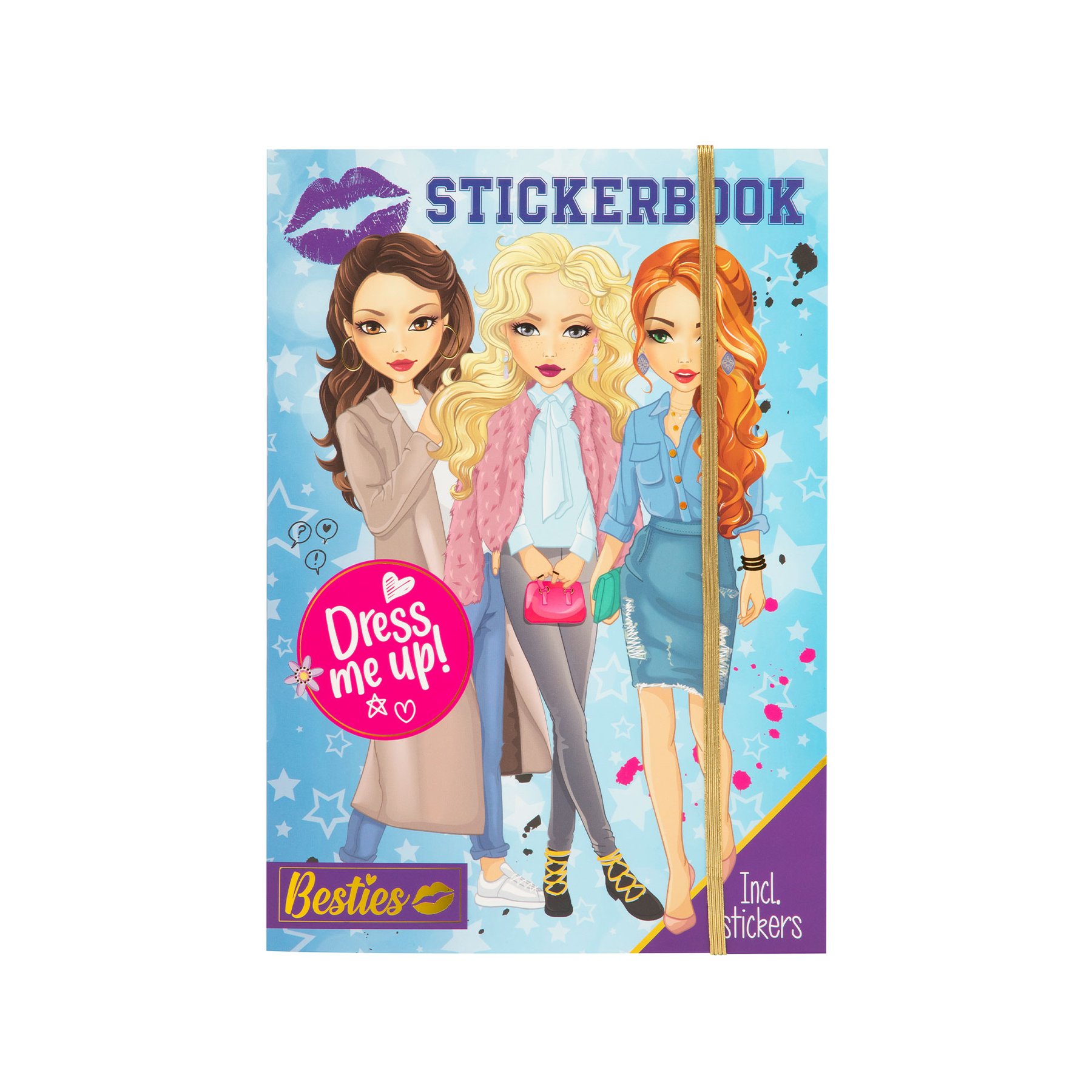 Moxy Sticker book Dress Me, A4, 10 sheets
