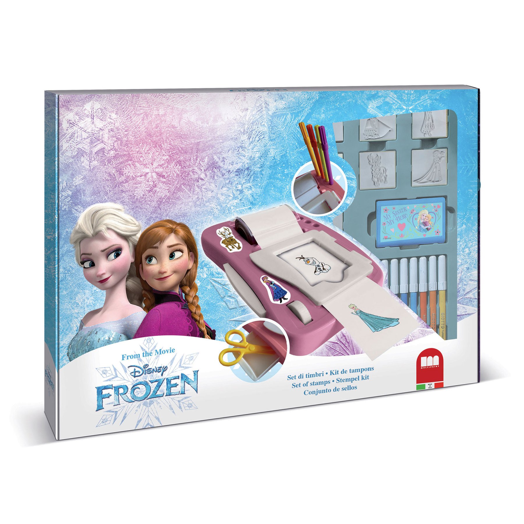 Multiprint Sticker machine set Frozen