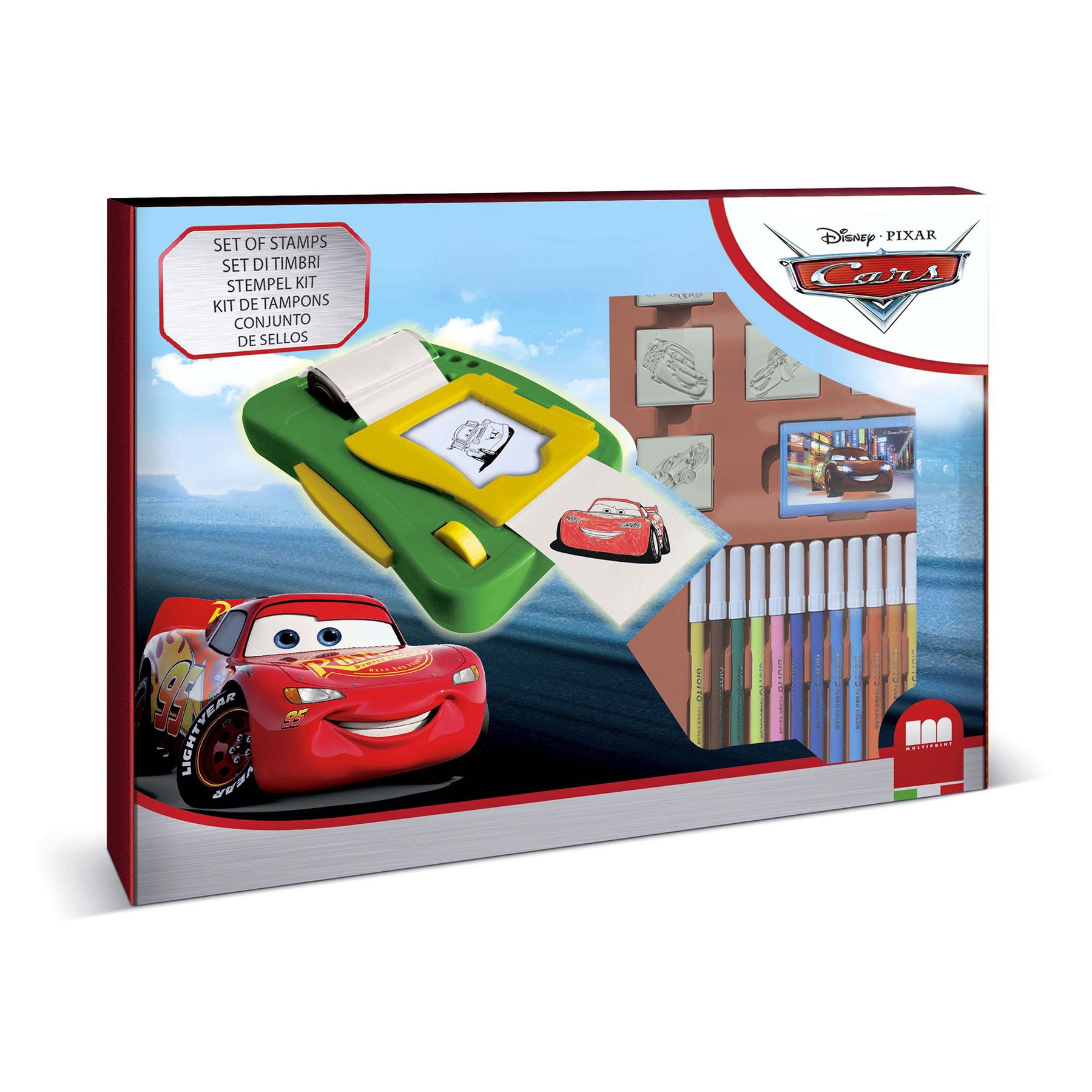 Multiprint Sticker machine set Cars