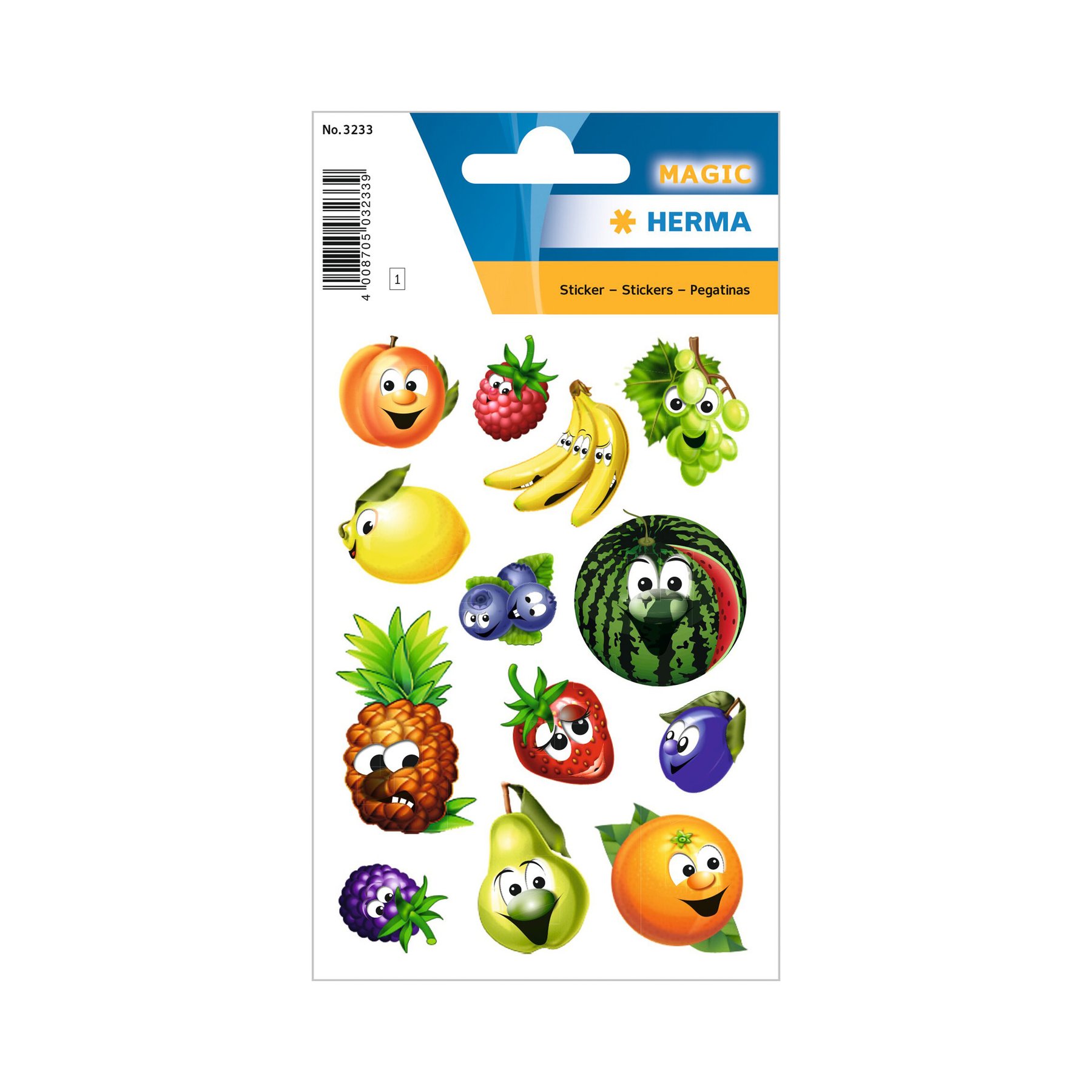 Herma Self-adhesive labels Fruits, 1 sheet