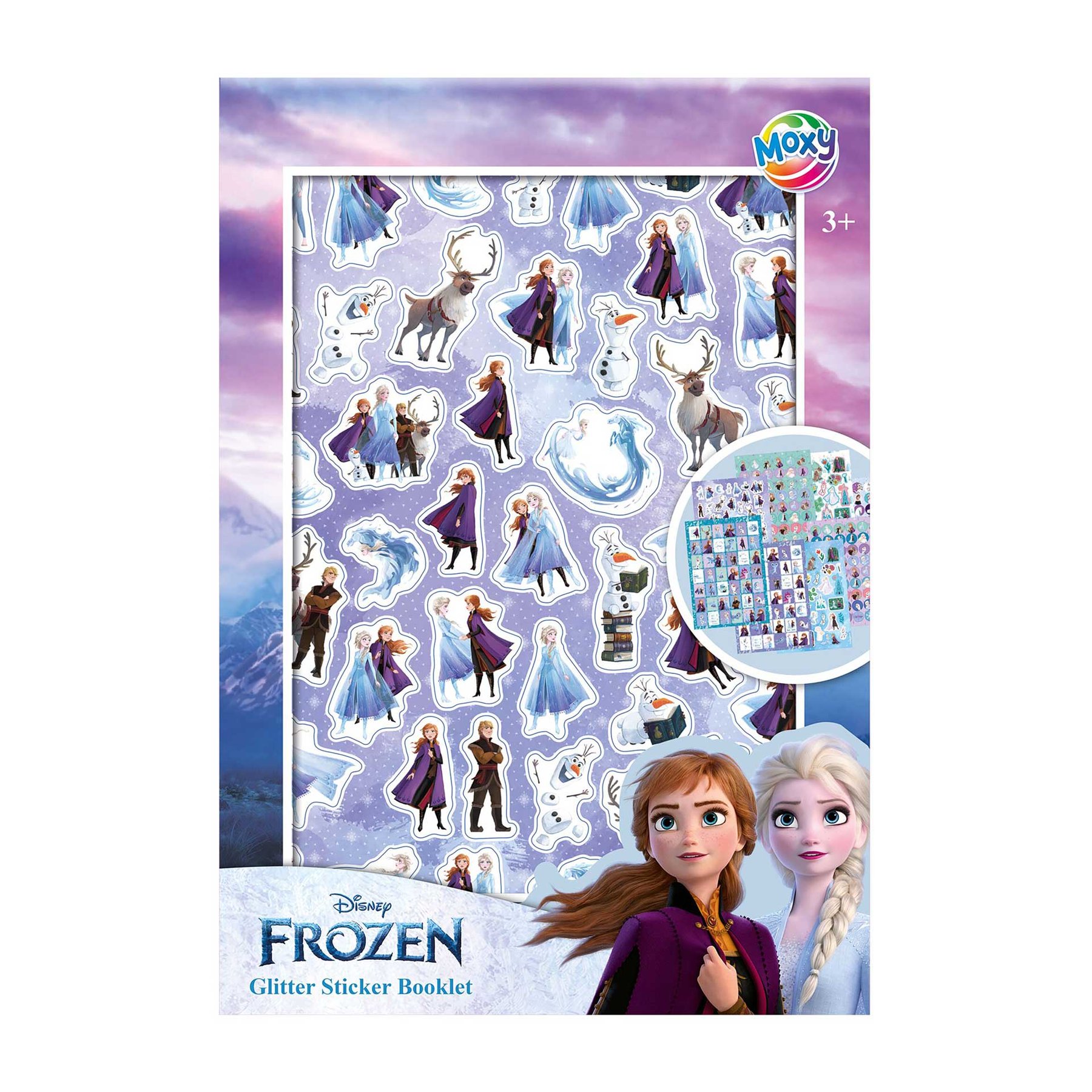 Moxy Sticker Book Frozen, A5