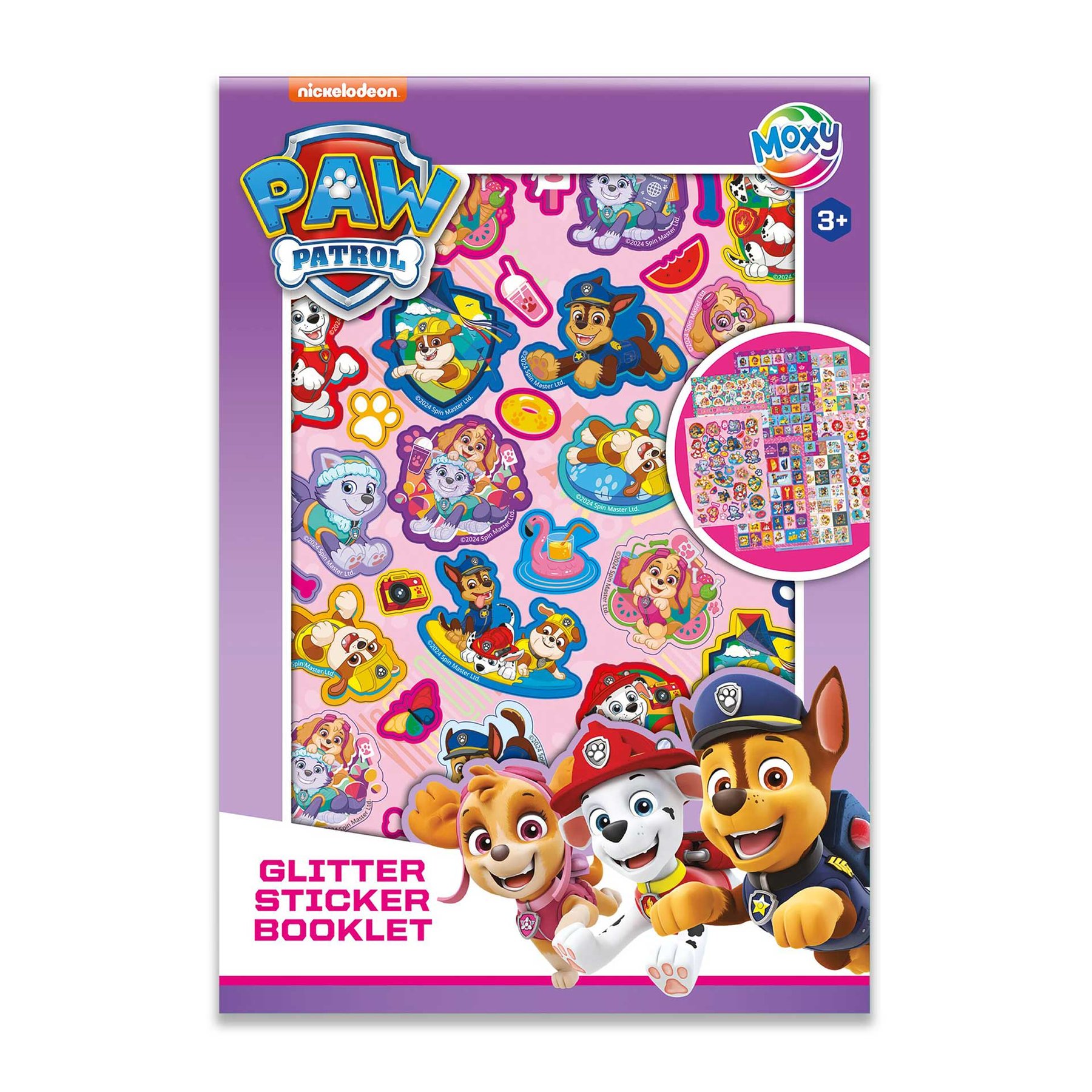 Moxy Sticker book Paw Patrol, A5