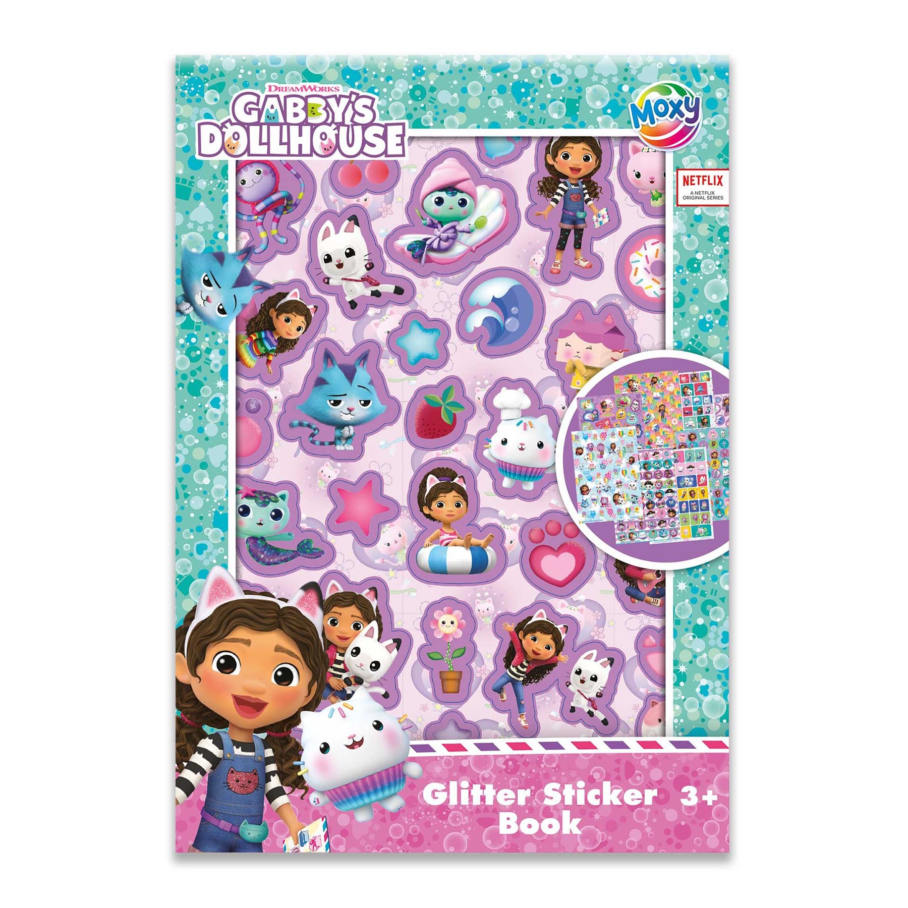 Moxy Sticker Book Gabby's Dollhouse, A5