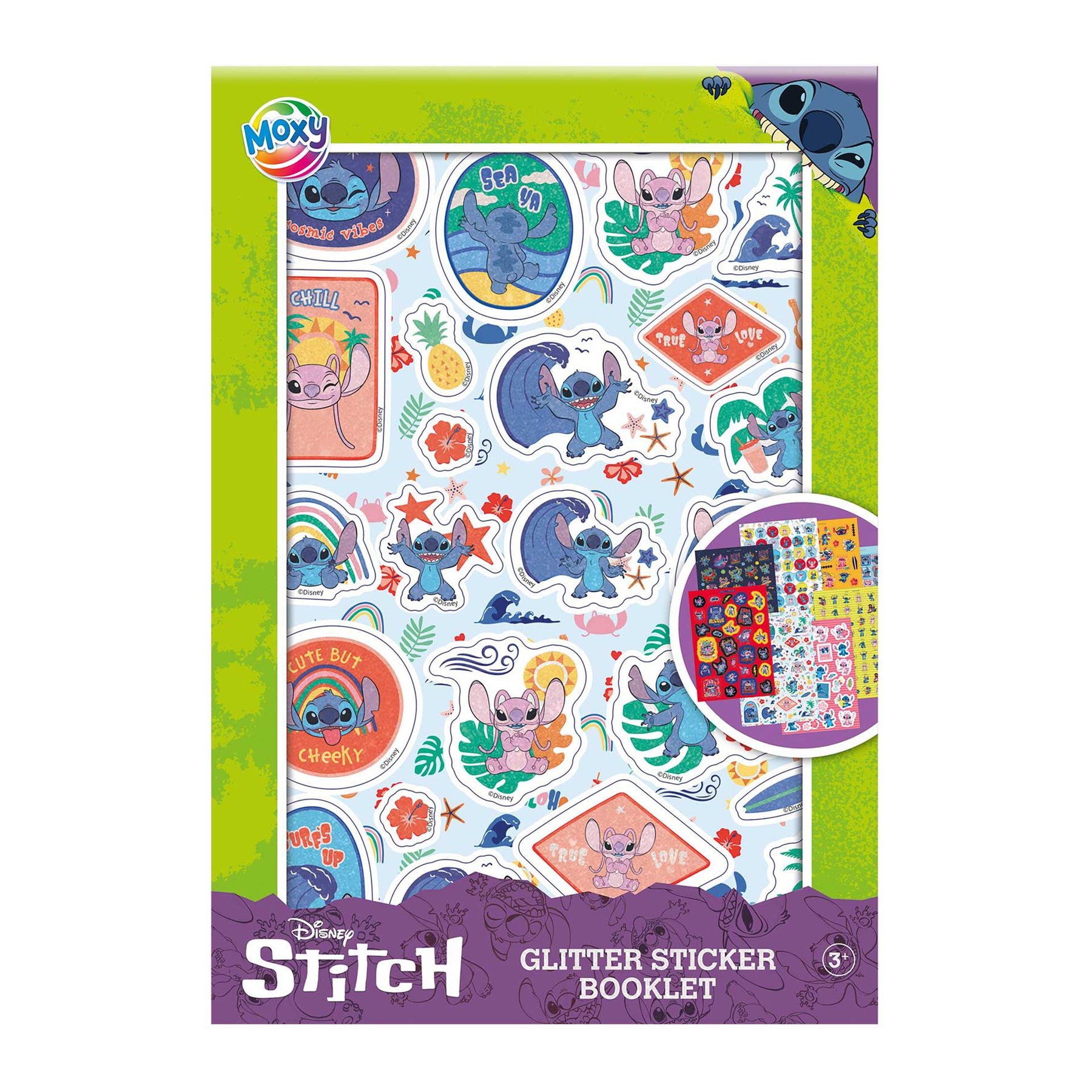 Moxy Sticker book Stitch, A5