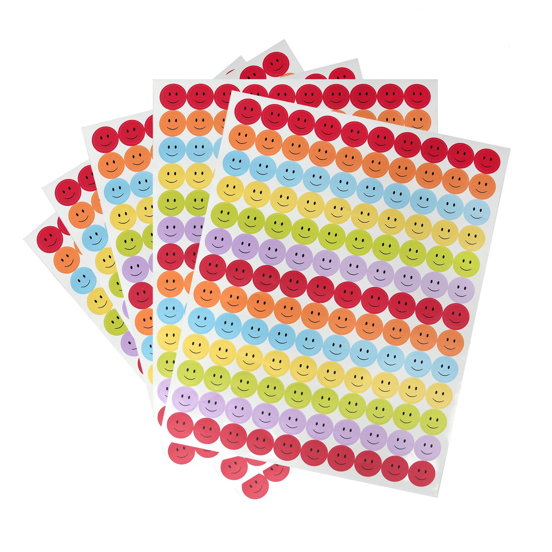 Office 1 Smiley Stickers, self-adhesive, 650 pcs