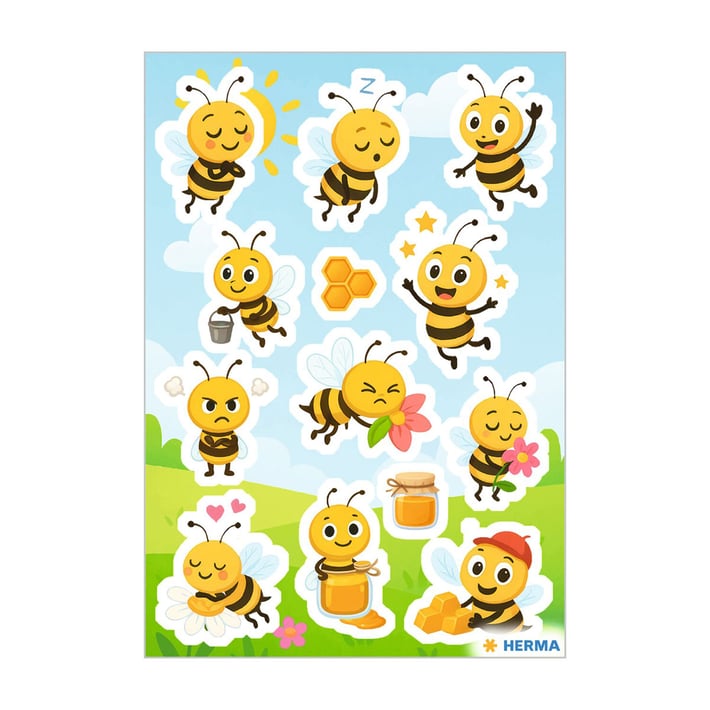 Herma Stickers Bees, 39 pcs