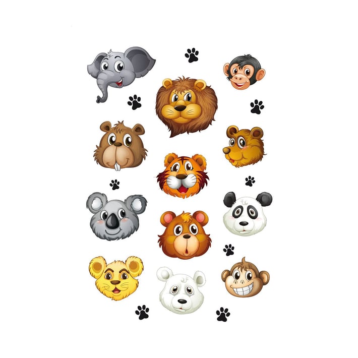 Herma Stickers Animals, 20 pcs