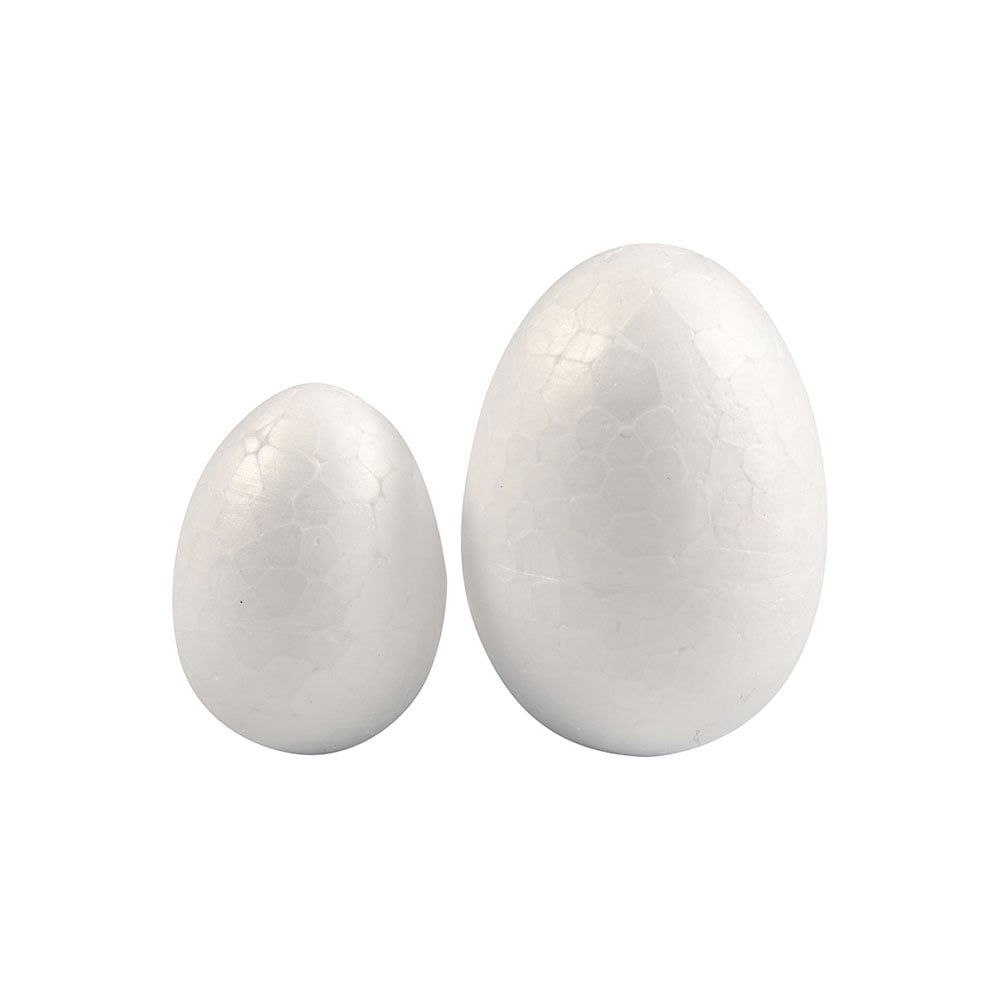Creativ Company Decorative eggs, polystyrene, 10 pieces