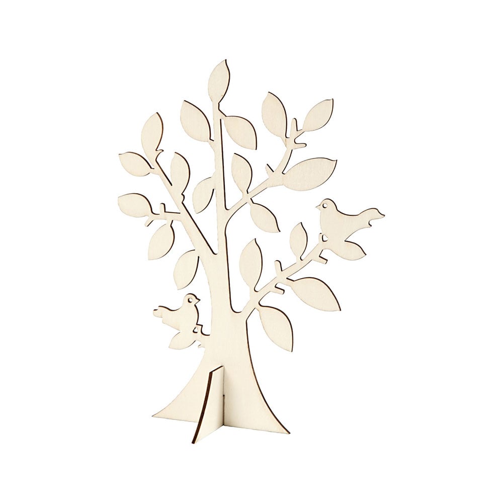 Creativ Company Decoration figure, wood, 24 x 18.4 x 0.4 cm