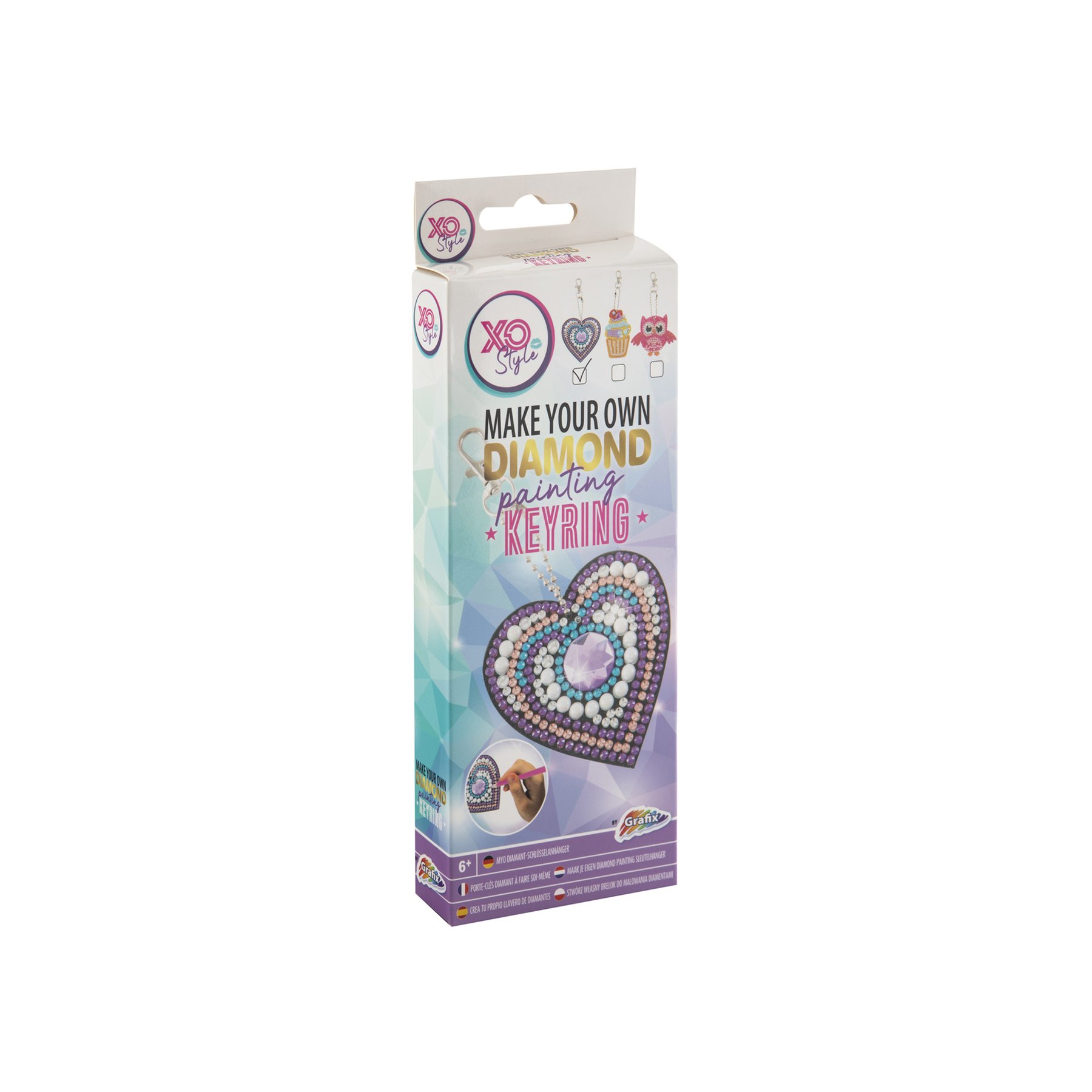 Moxy Bead keychain - Heart