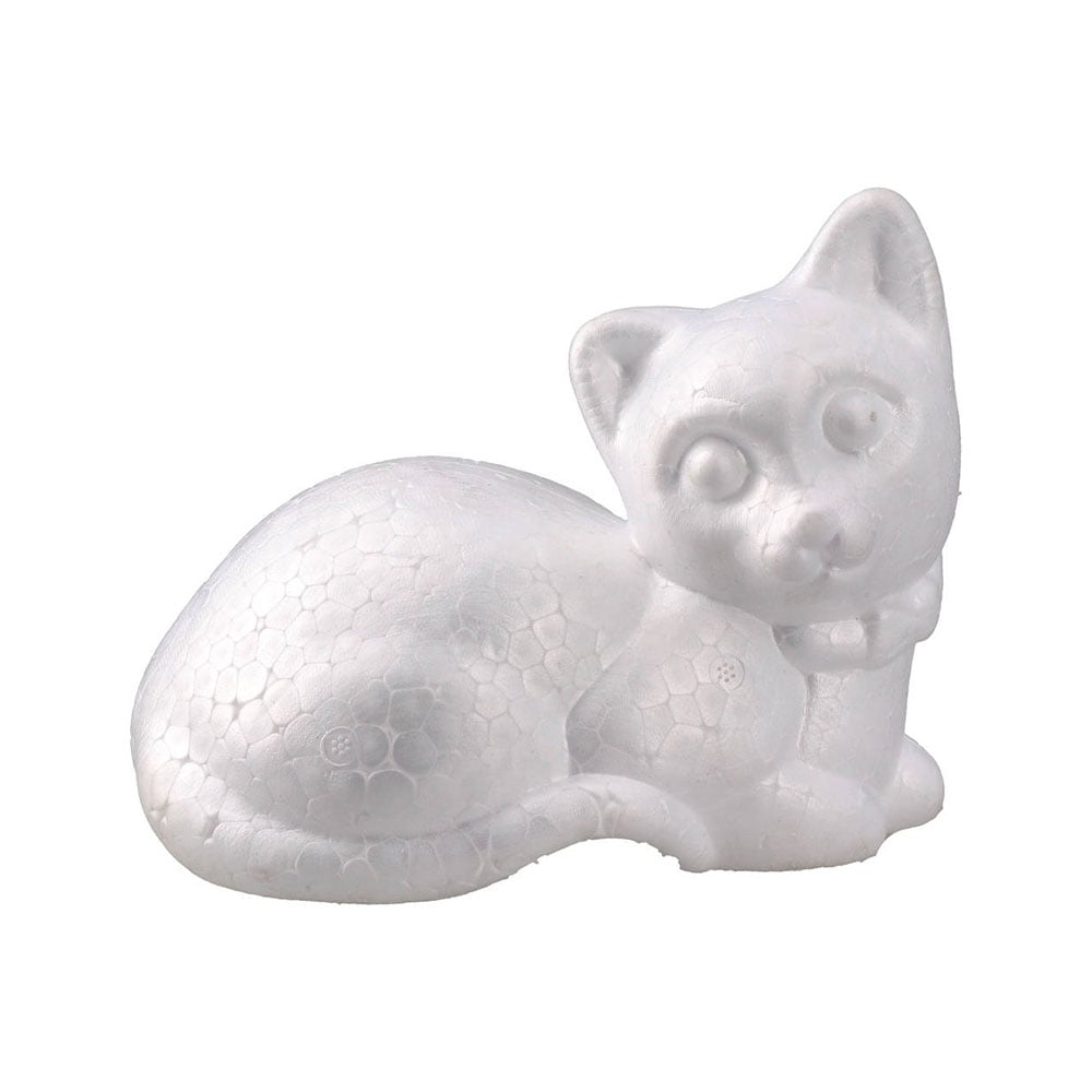 Junior Styrofoam Cat, 140 mm