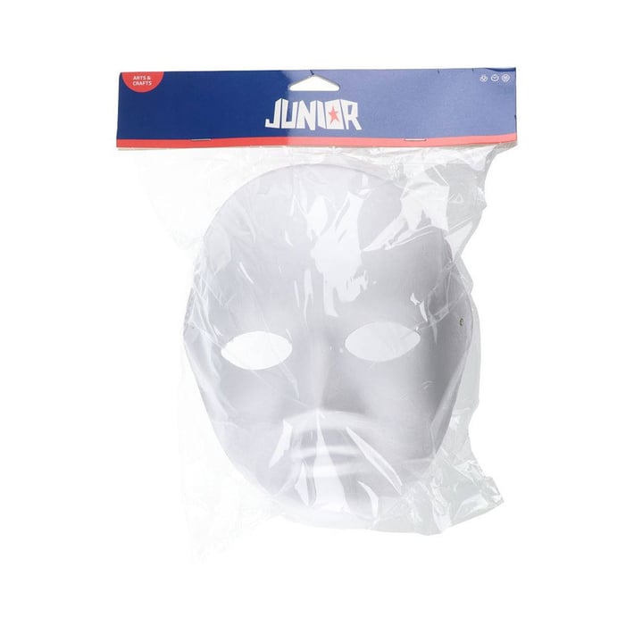JUNIOR MASK FACE FOR COLOURING AND DECORATION 24/19 CM