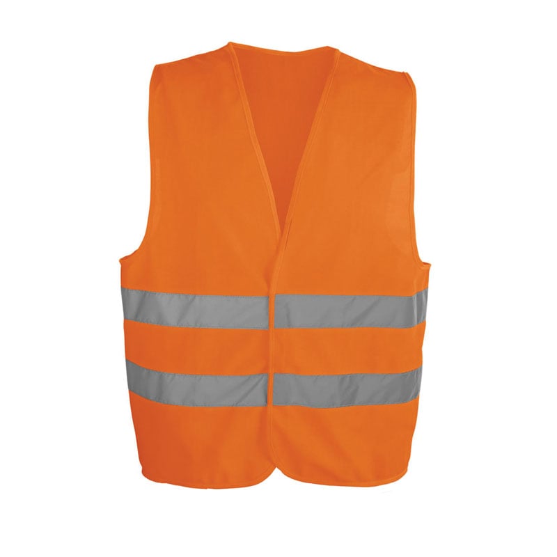 Vest, reflective, 67 x 70 cm, orange