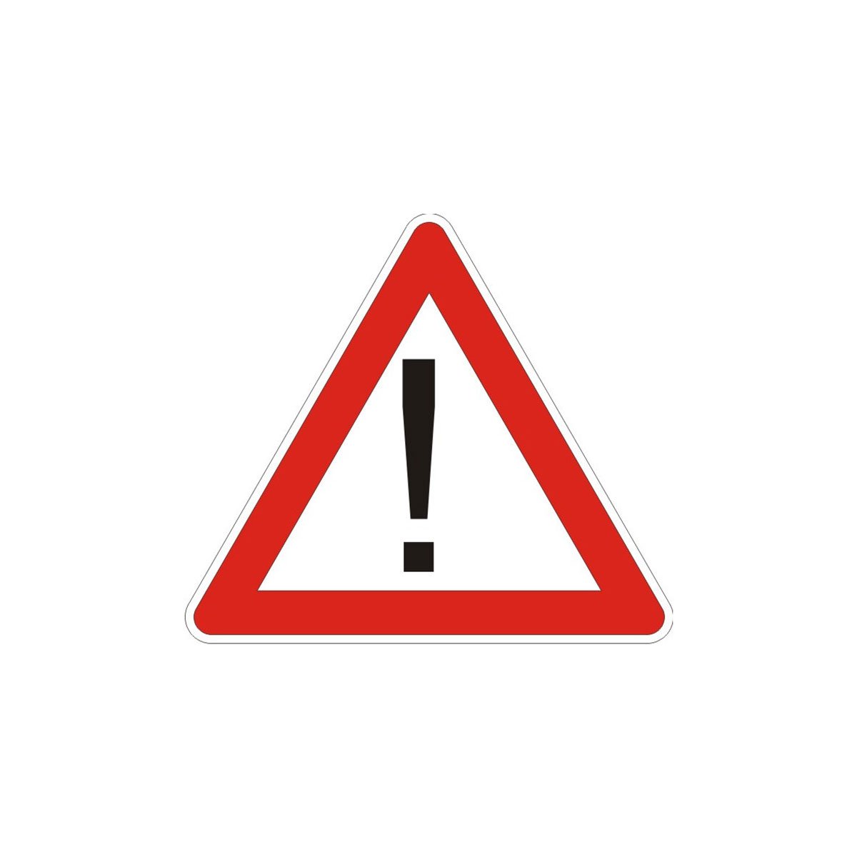 Road Sign A39 - Other Hazards, with stand