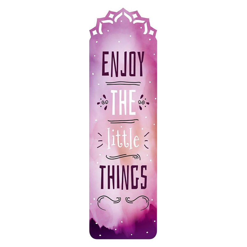 Gespaensterwald Bookmark “Enjoy the little things”
