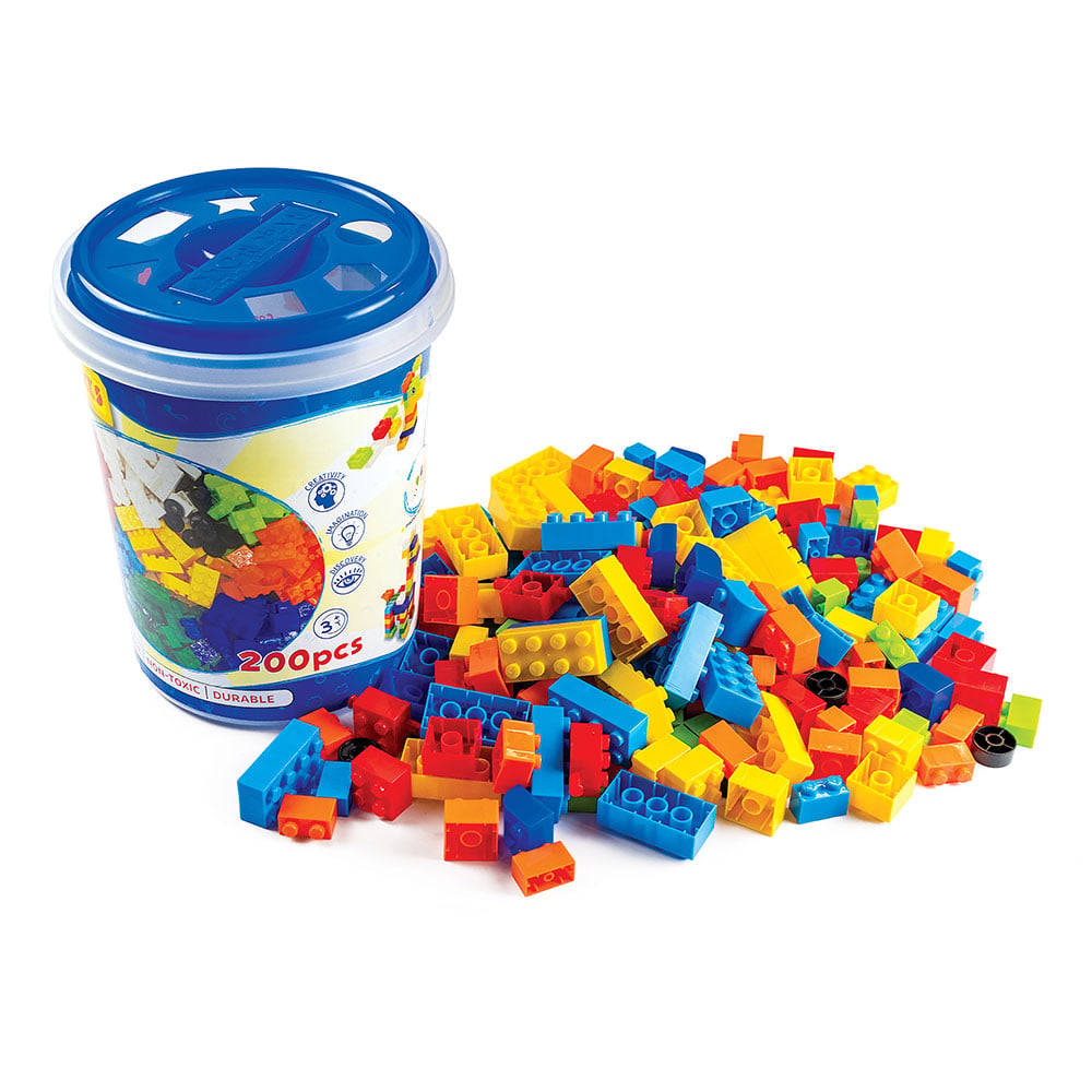 Nowa Szkola Constructor, plastic, in box, 200 pieces