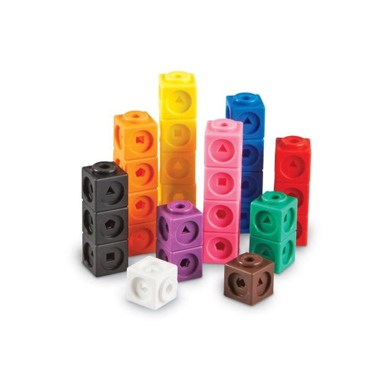Learning Resources Construction set cubes, 100 parts