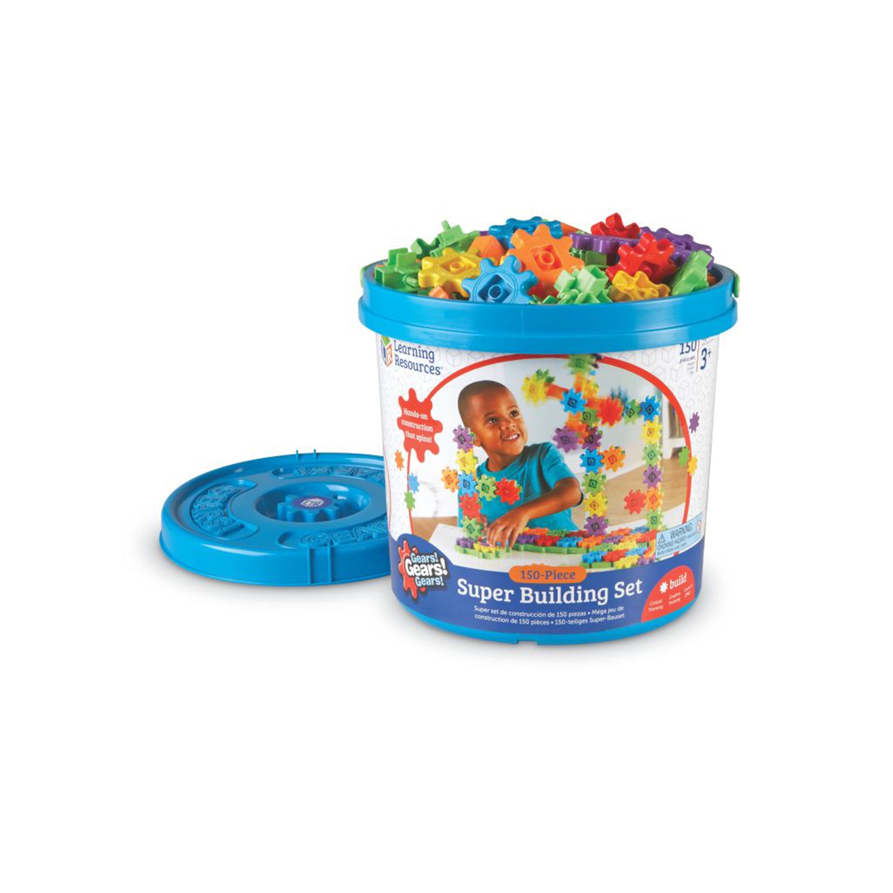 Learning Resources Gears construction set, 150 pieces