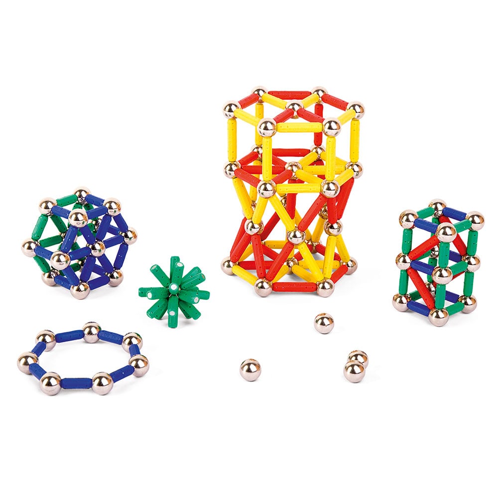 Nowa Szkola Magnetic Construction Set, 244 pieces