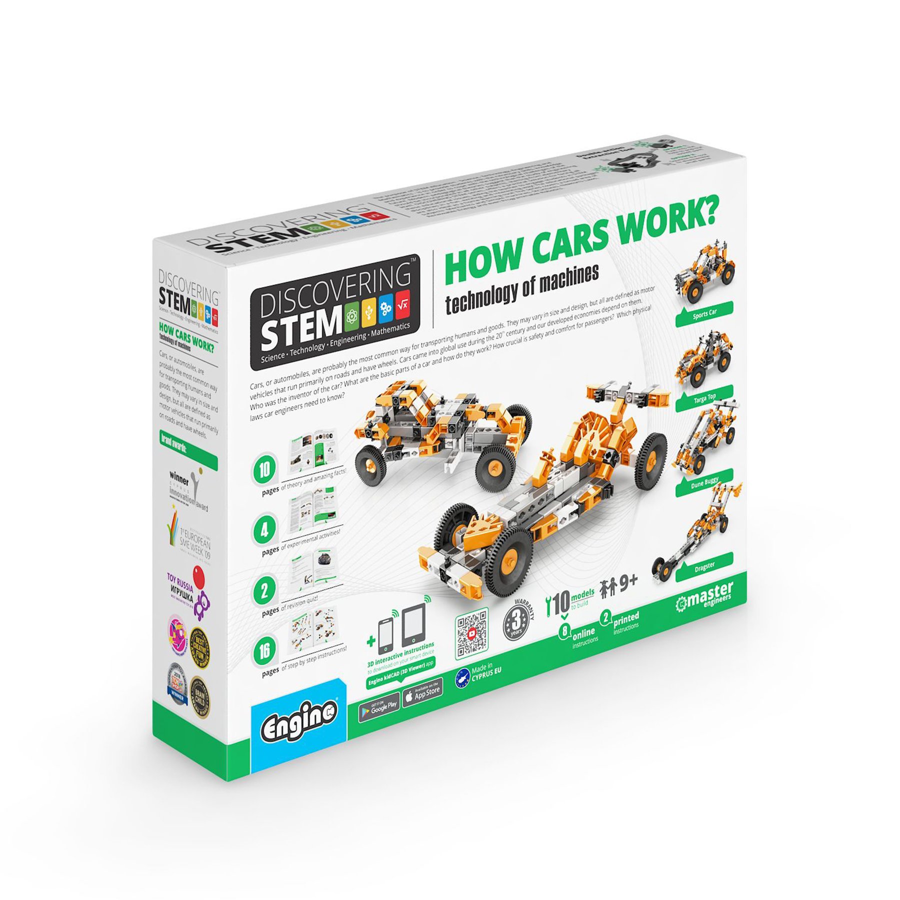 Engino STEM Kit - How Cars Work