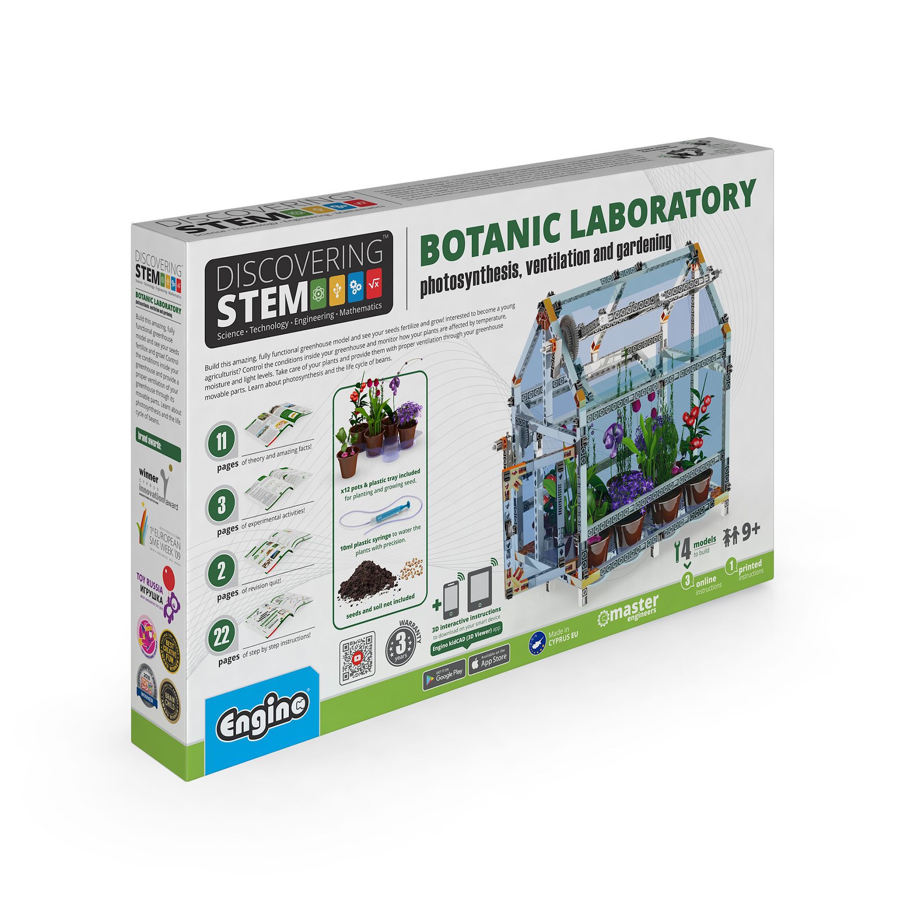 Engino STEM Discovering – Botany Lab construction set
