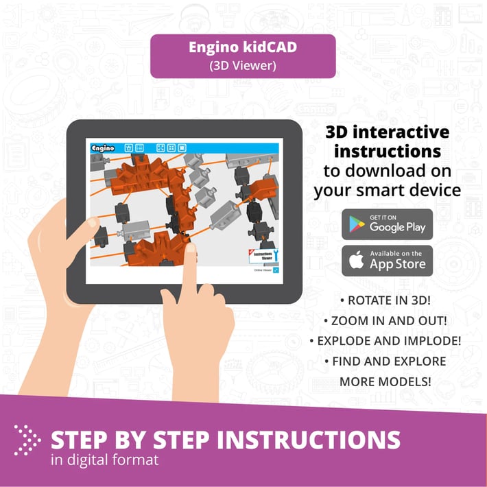 Комплект Engino Education Junior - Роботика