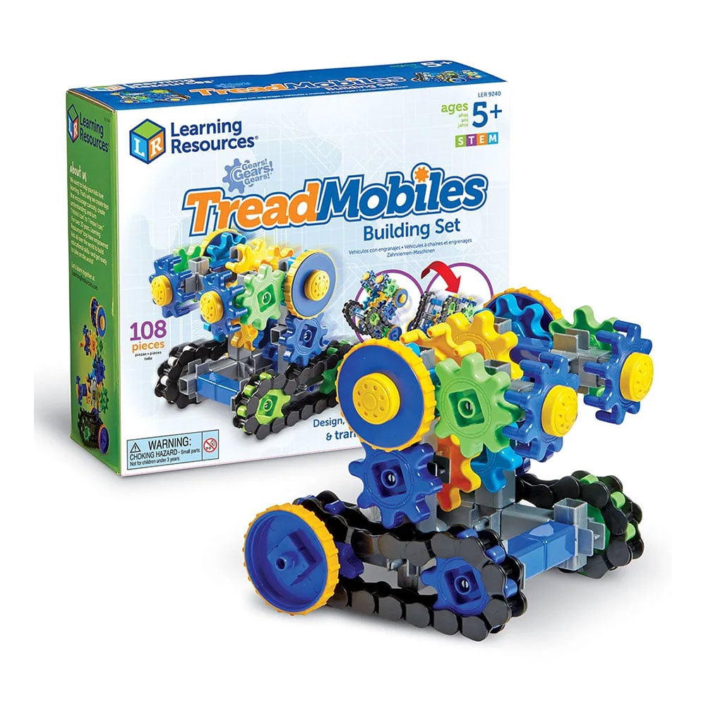 Learning Resources Construction set Robots, with gears, 108 pcs