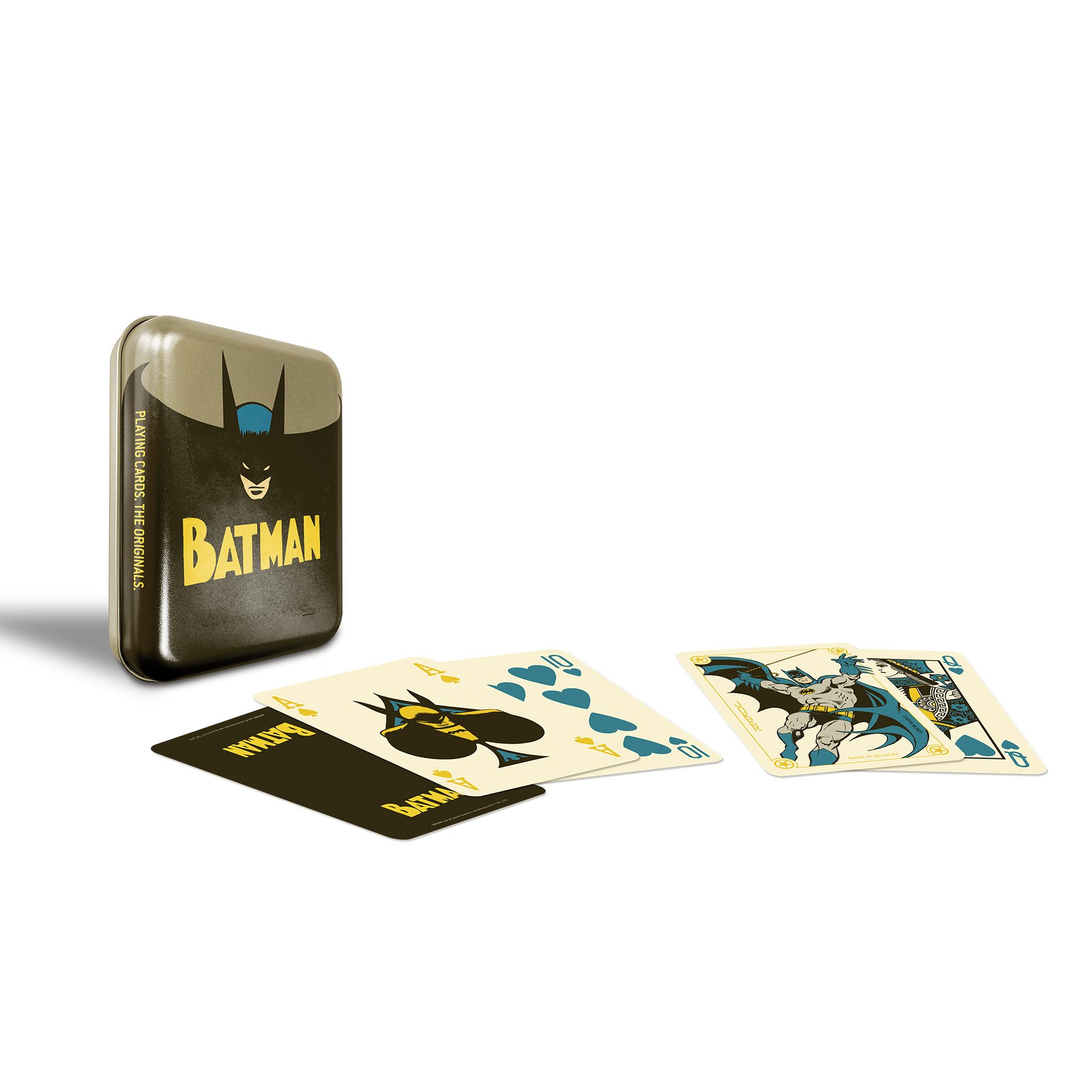 Cartamundi Playing Cards Batman Vintage, in metal tin