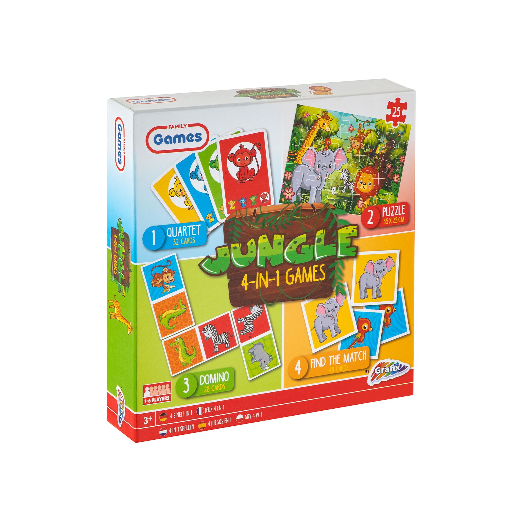 Moxy Game Jungle, 4-in-1