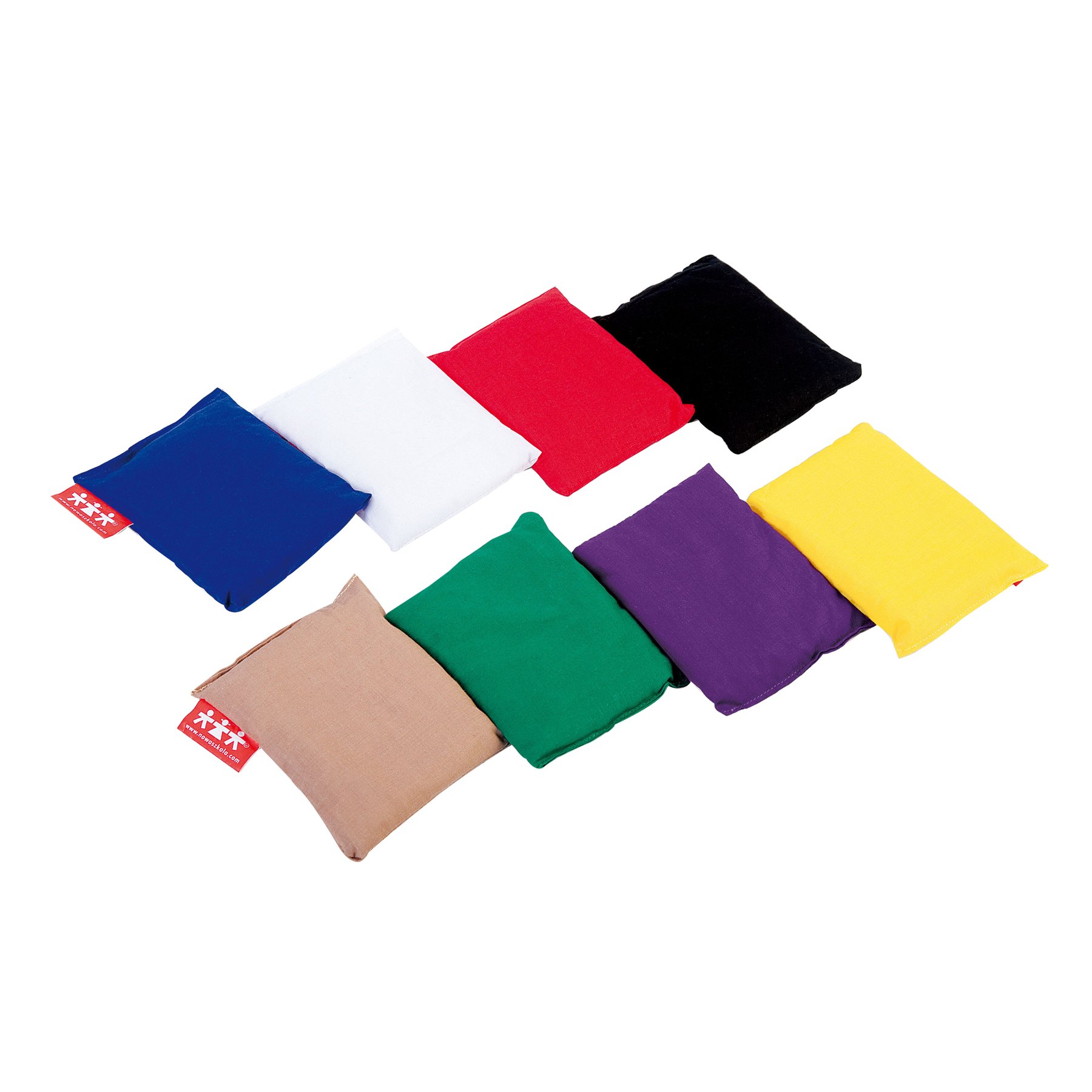 Nowa Szkola Set of colored sand bags, 8 pcs