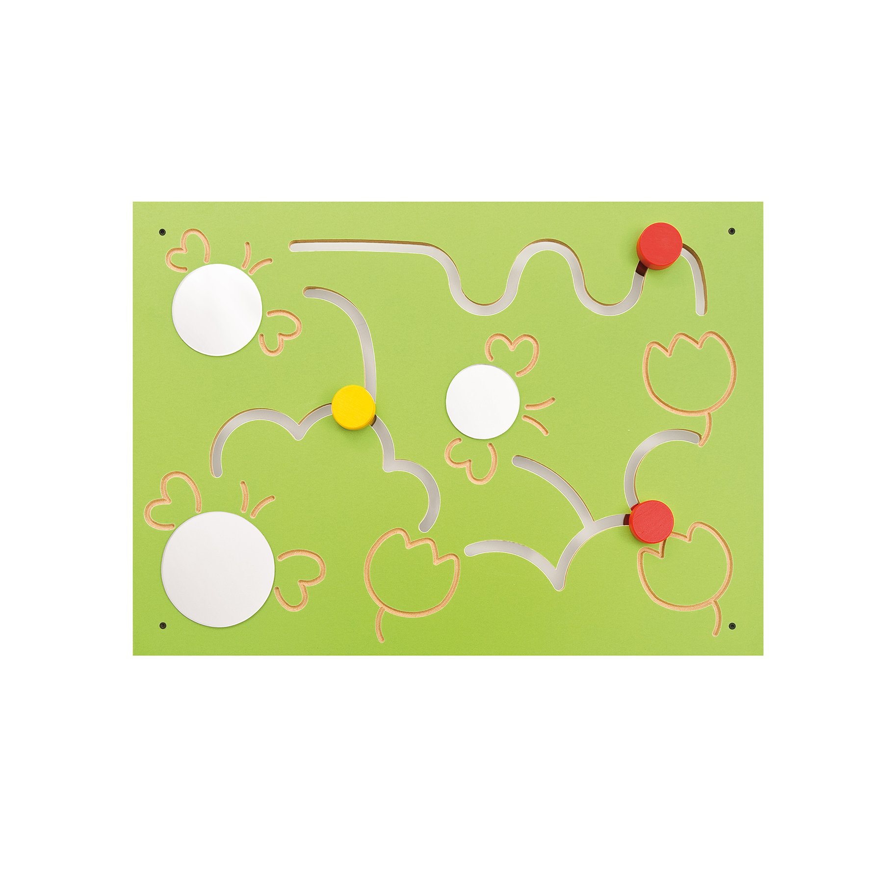 Nowa Szkola Play Board with Mirrors, bees, 50 x 70 cm