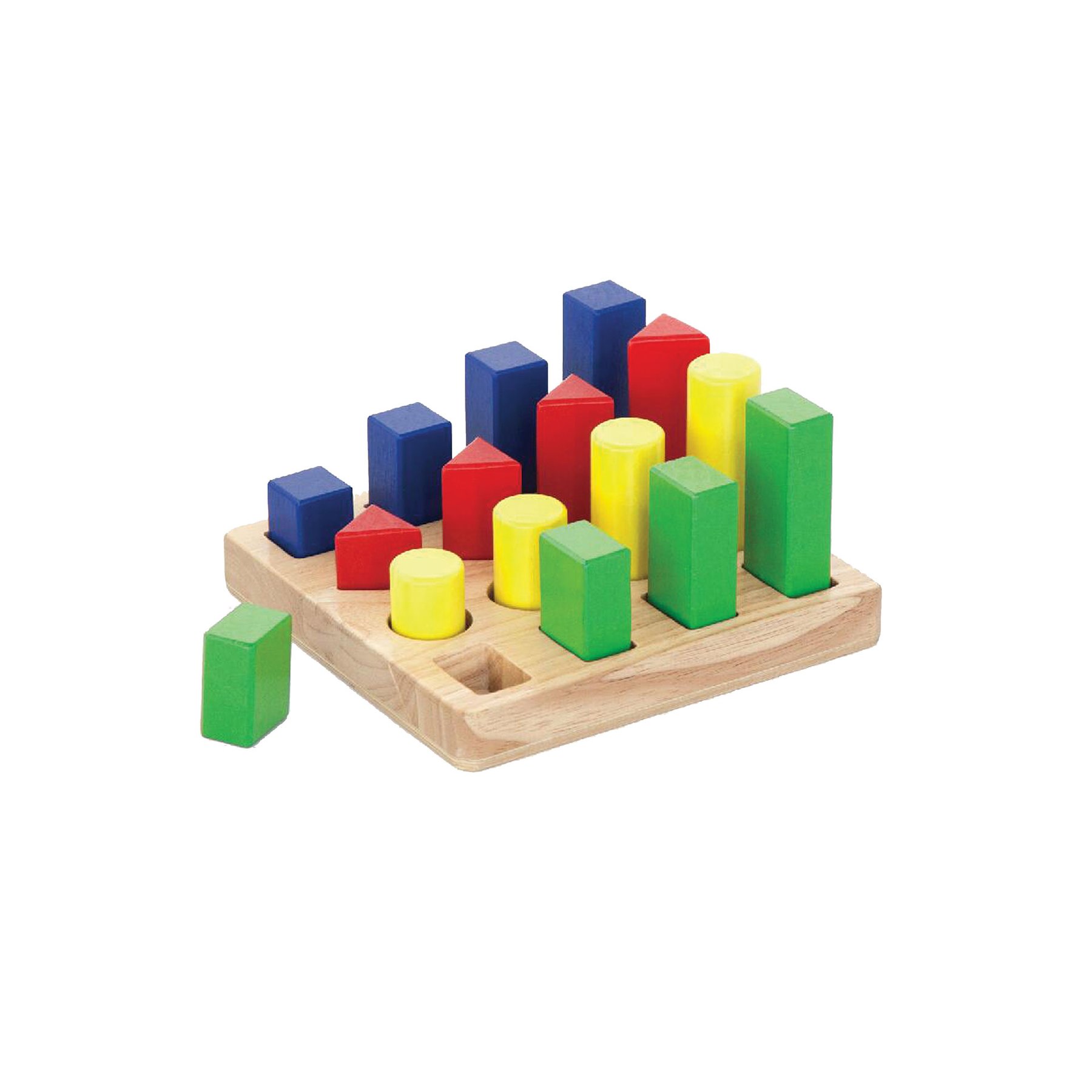 Nowa Szkola Cubes and Sorters, Didactic, Wooden, 16 pcs