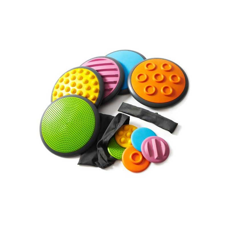 Discs, tactile, 10 pieces