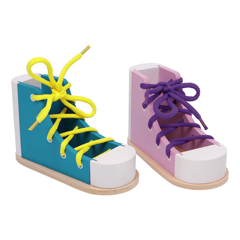 Small Foot Lacing Shoe, 2 pieces