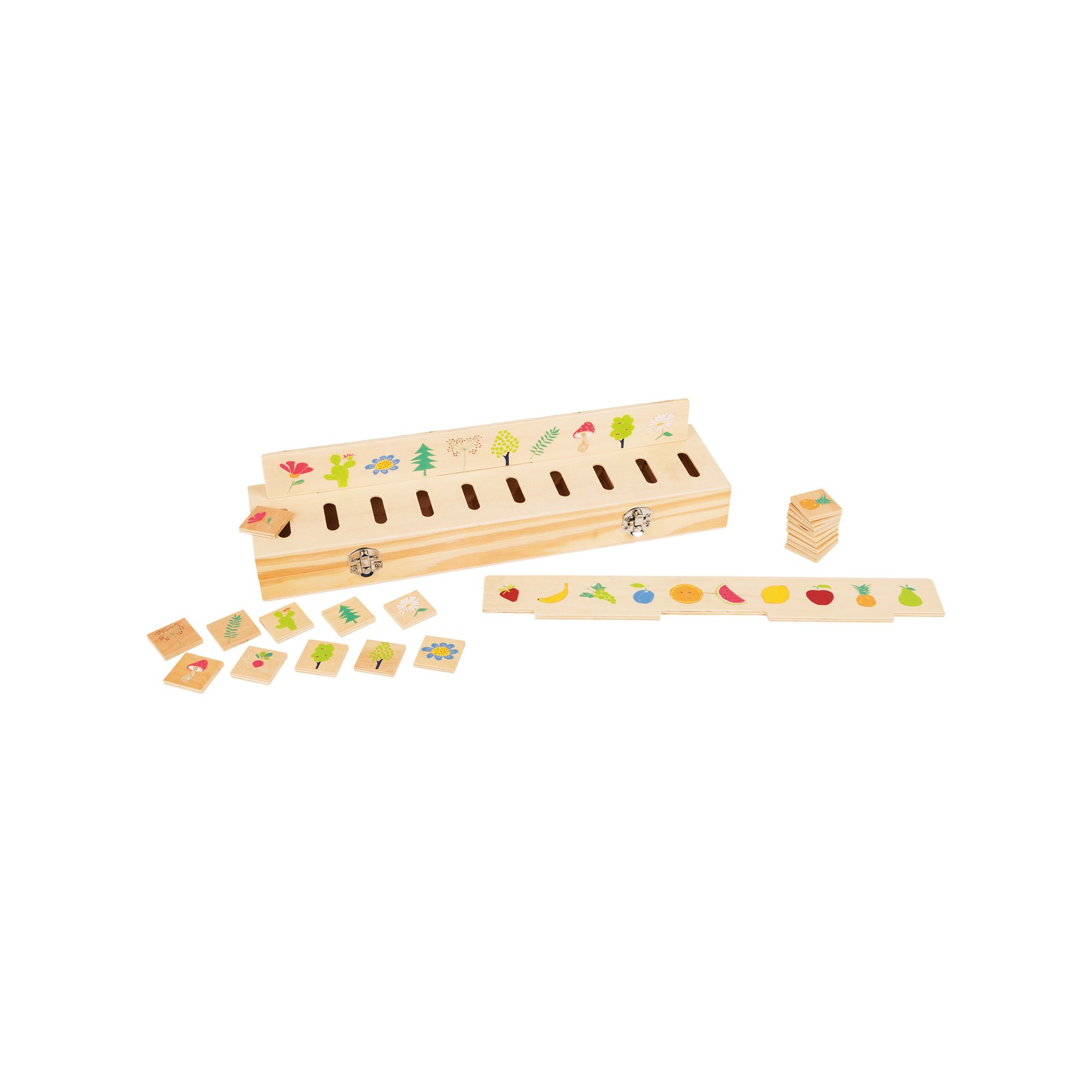 Small Foot Sorting Box, wooden, 23 pcs
