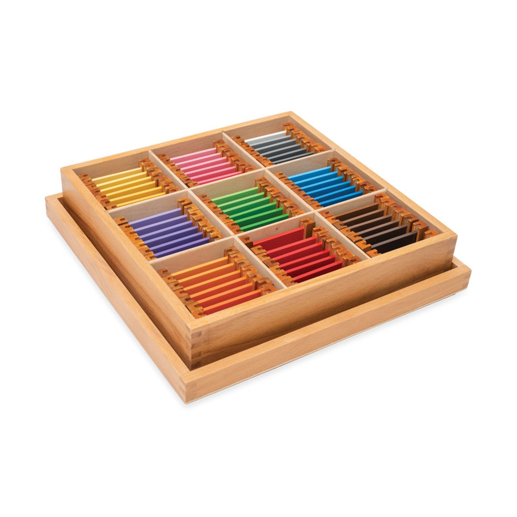 Nowa Szkola Montessori material box No.4, colored