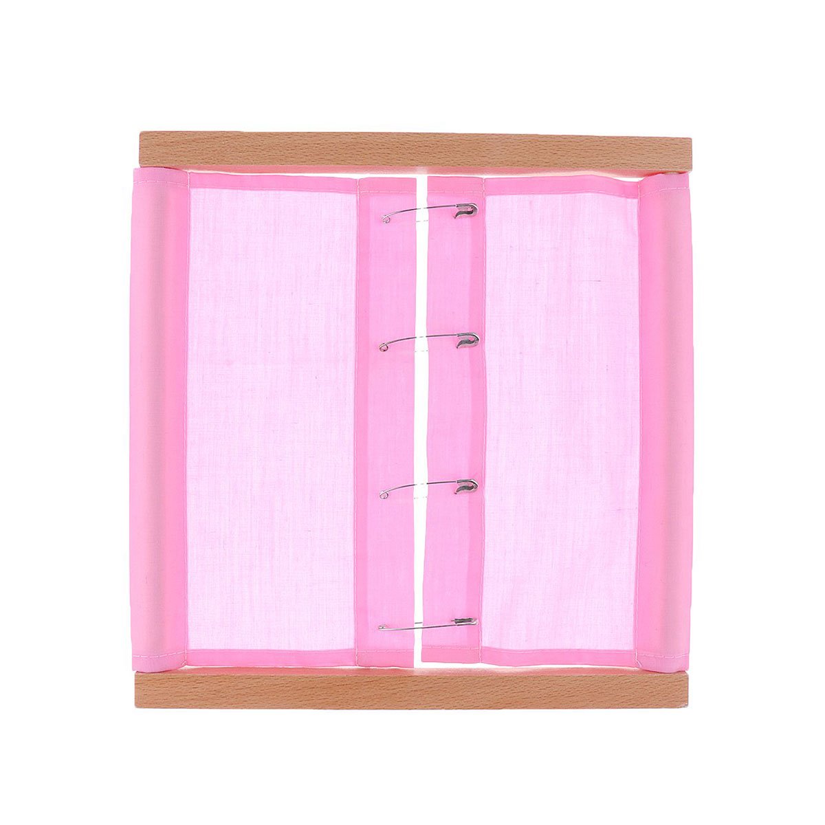 Fastening Frame, with safety pins