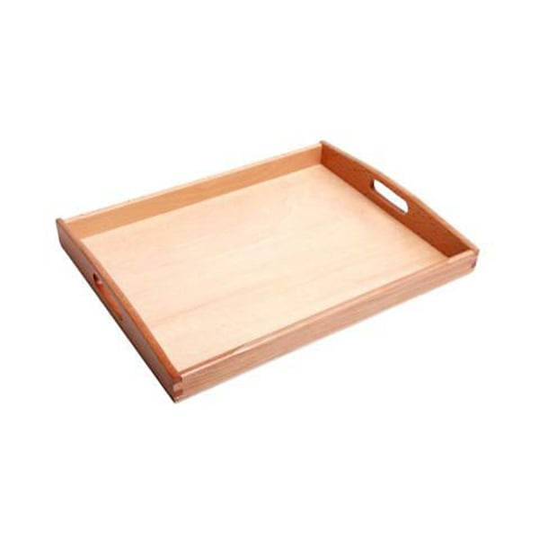 Tray, wooden, children’s, 25 x 35 x 3 cm