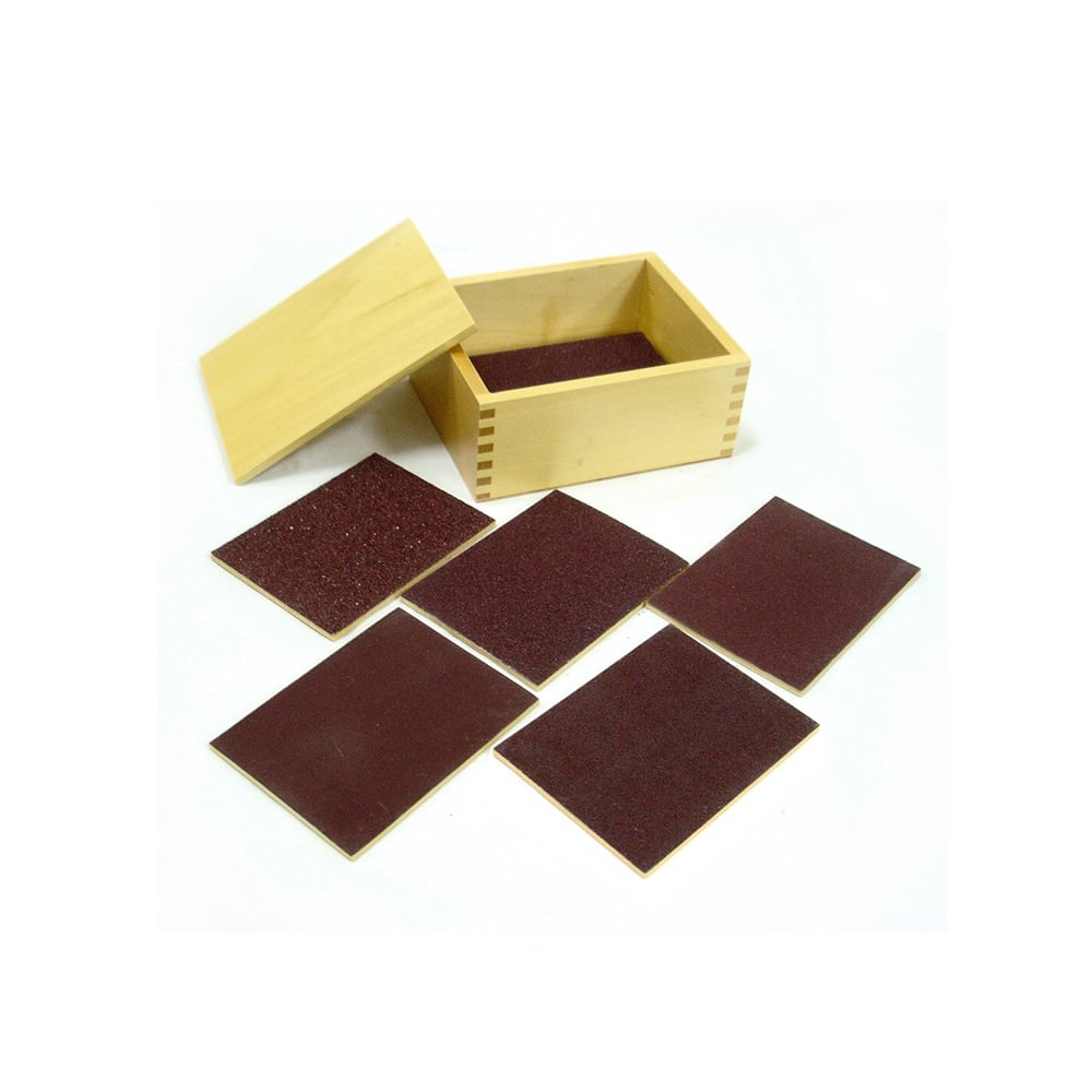 Wooden tiles with different textures