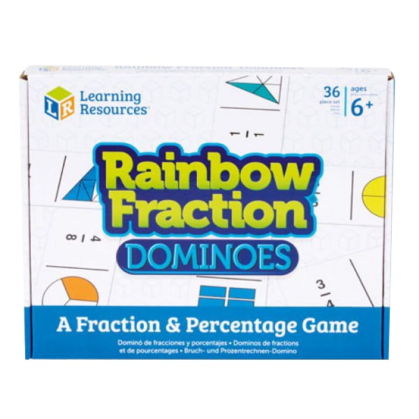 Learning Resources Game Domino with fractions