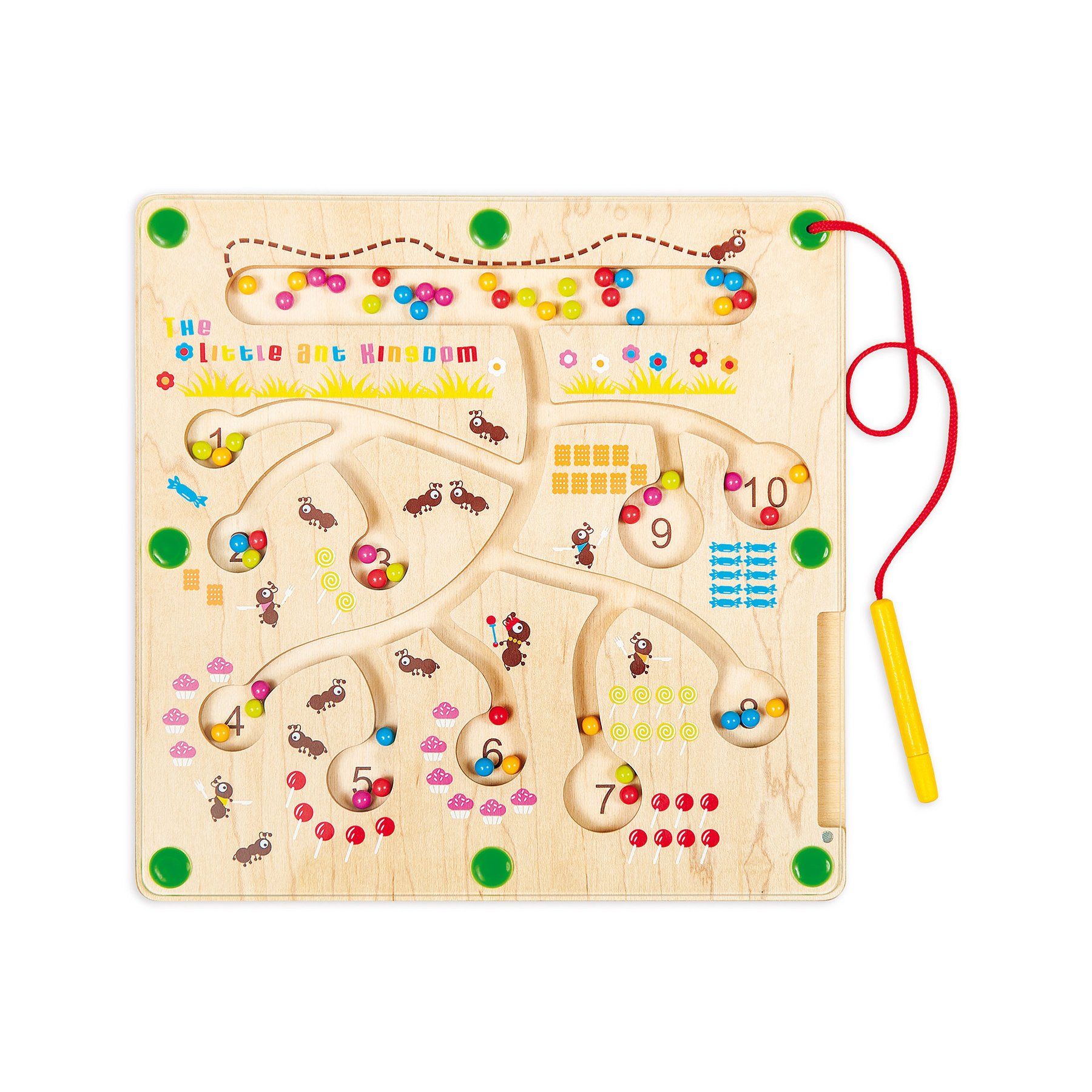 Nowa Szkola Labyrinth Ants, magnetic, 29.5 x 29.5 cm