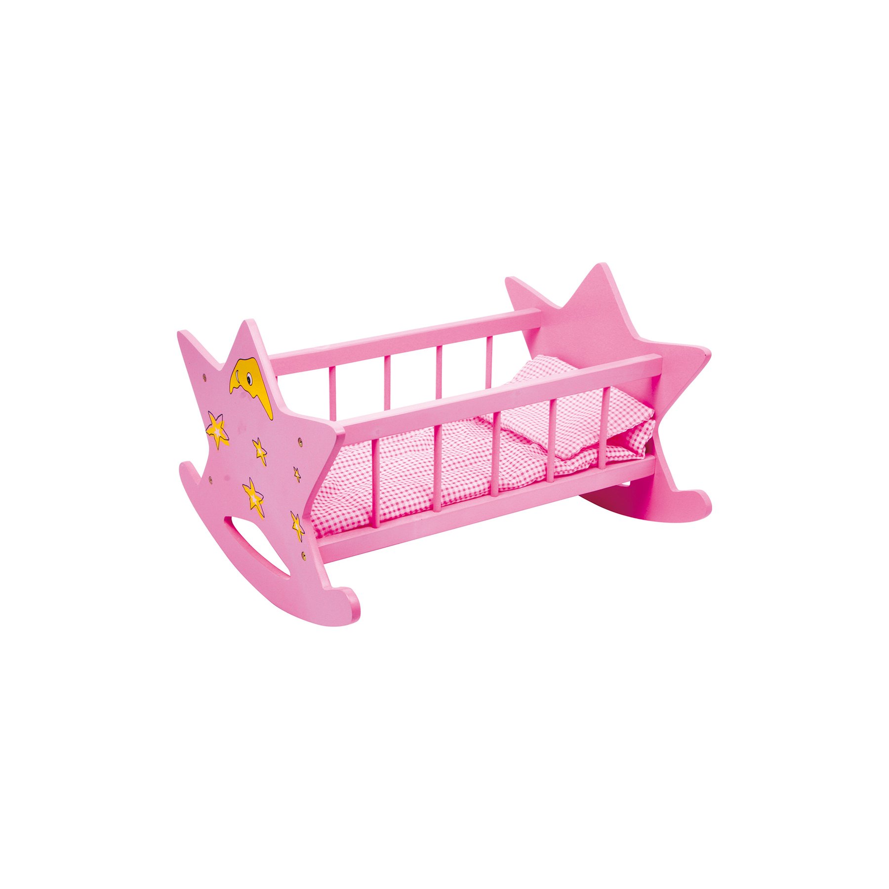 Small Foot Doll Cradle, pink