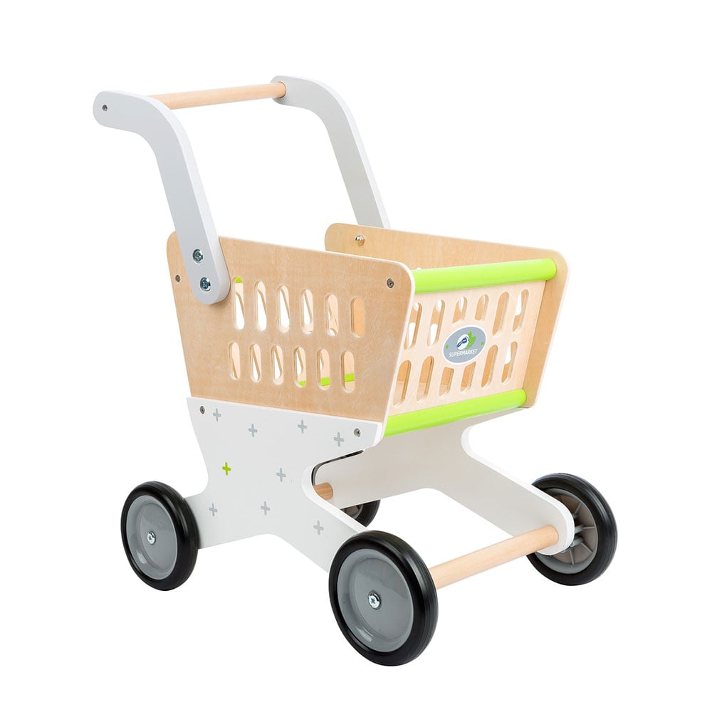 Small Foot Shopping cart, child, wooden, 41 x 29 x 48 cm
