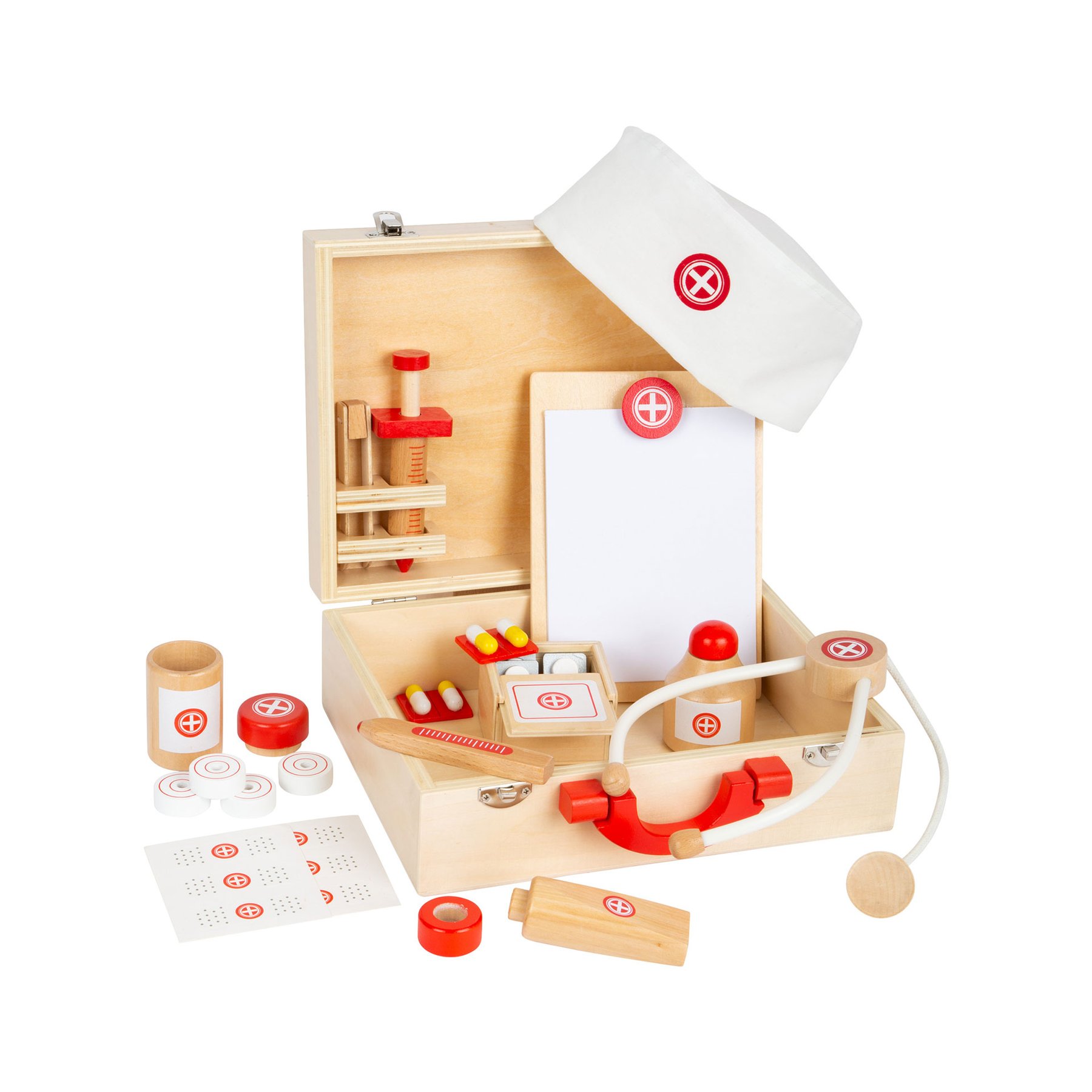 Small Foot Doctor set, wooden, 24 pieces
