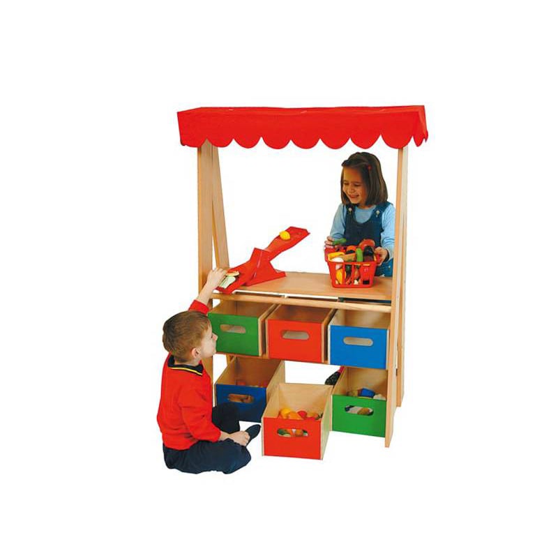 Nowa Szkola Shop Awning, red