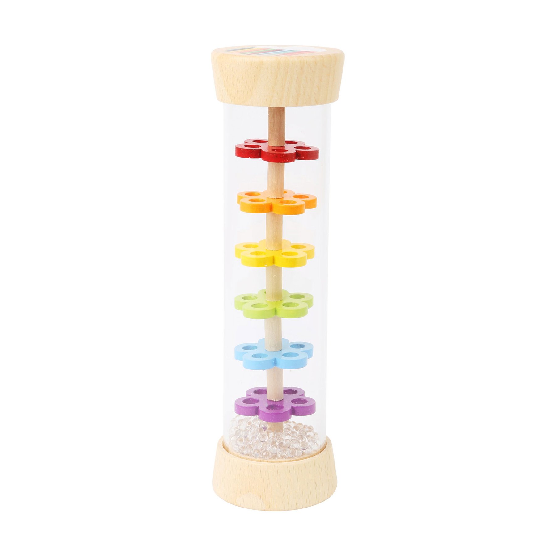 Small Foot Rattle, wooden, rain sound
