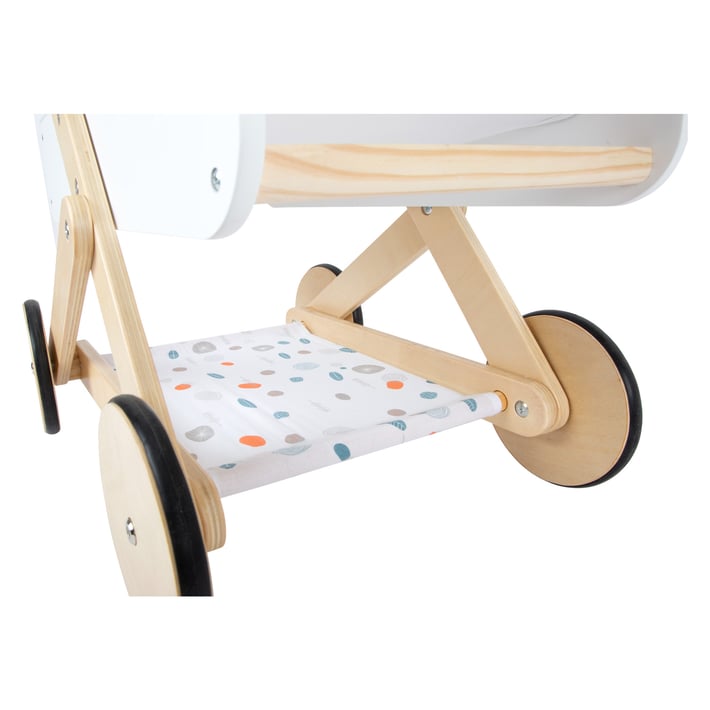Small Foot Doll stroller, wooden, 48 x 35 x 56 cm