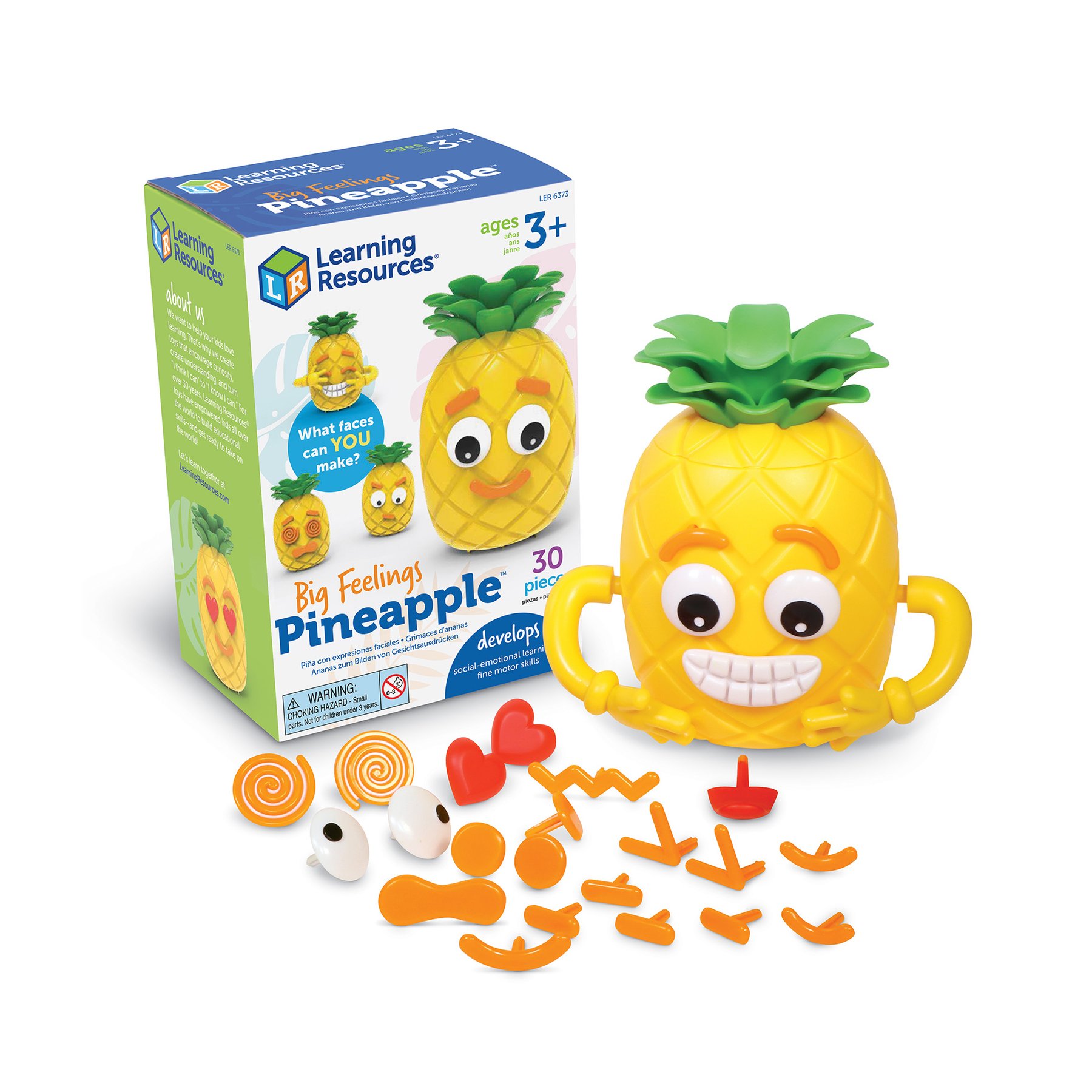 Learning Resources Toy pineapple, emotions